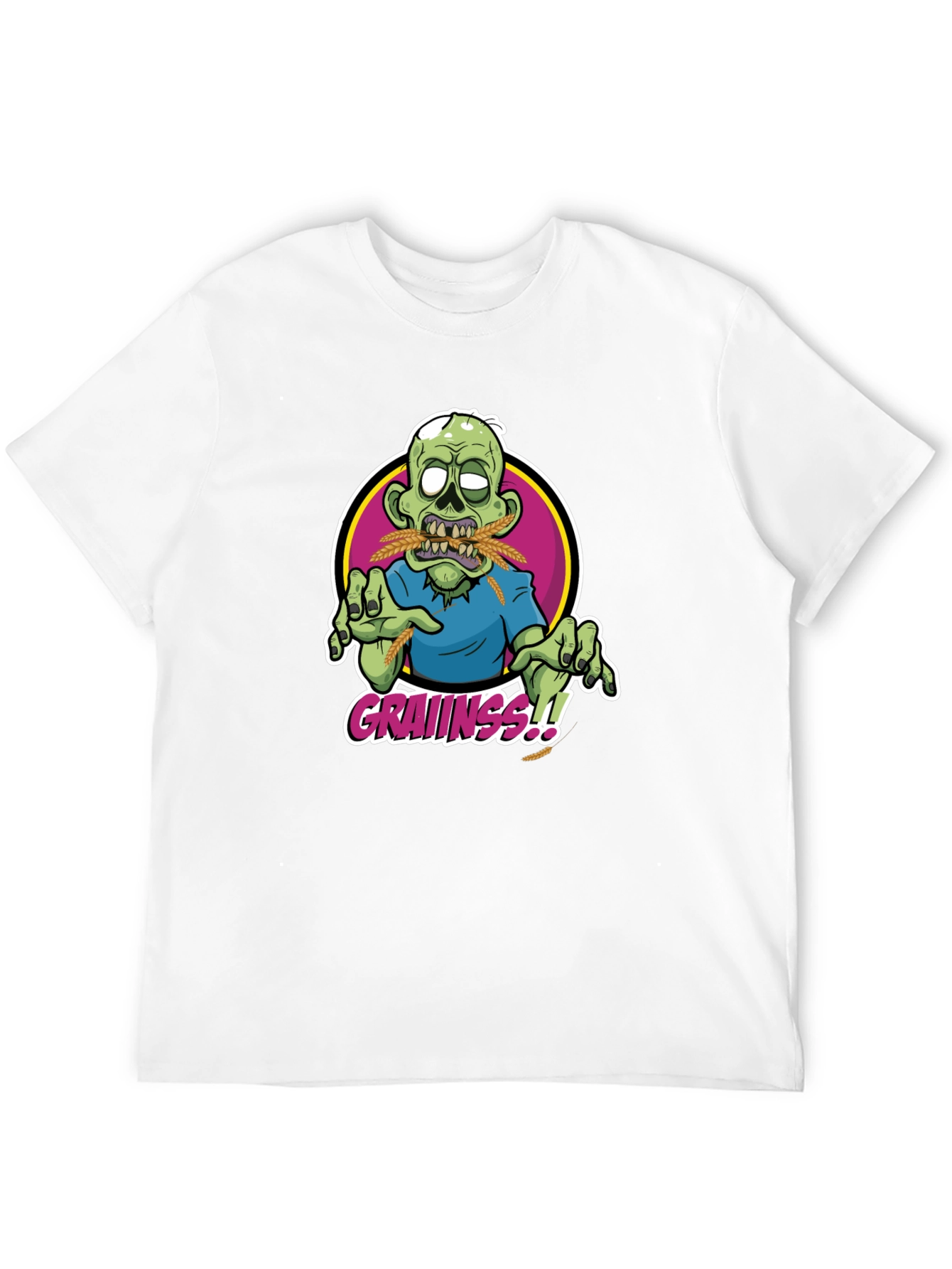 Zombie Grainss!! Graphic T-Shirt