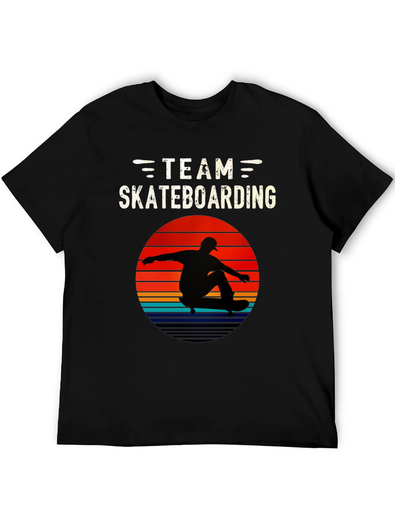 Team Skateboarding Retro Graphic Tee