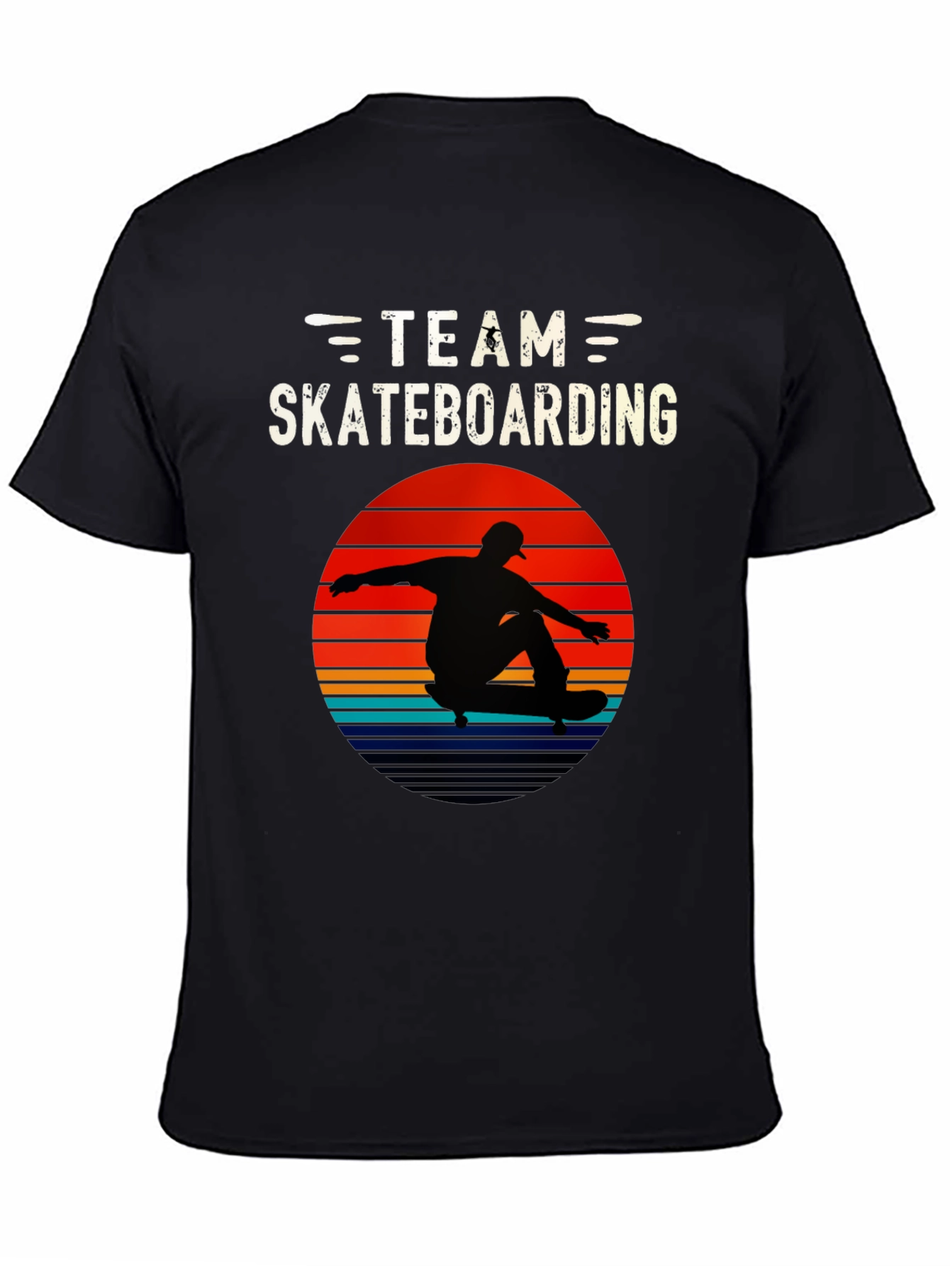 Team Skateboarding Retro Graphic Tee