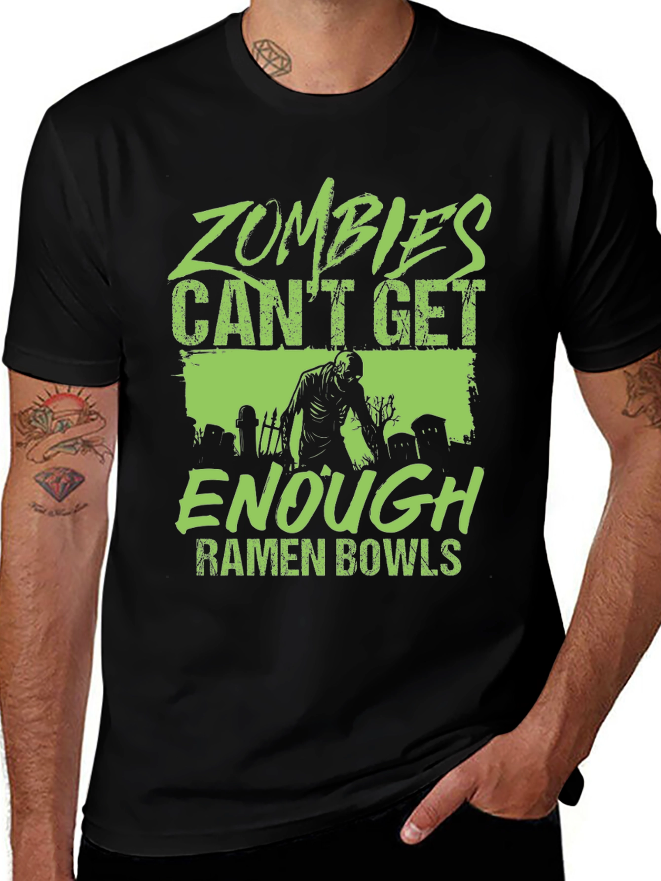 Zombie Ramen Lover T-Shirt