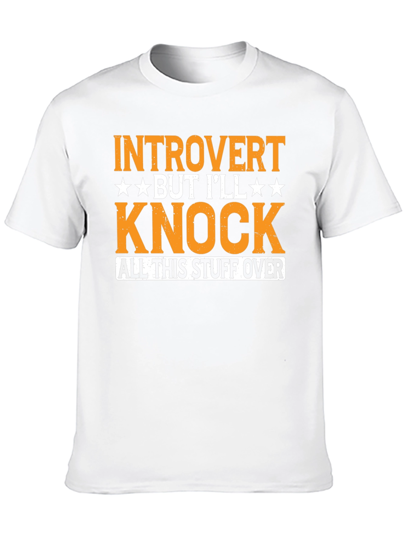 Introvert Knock Over Graphic Tee
