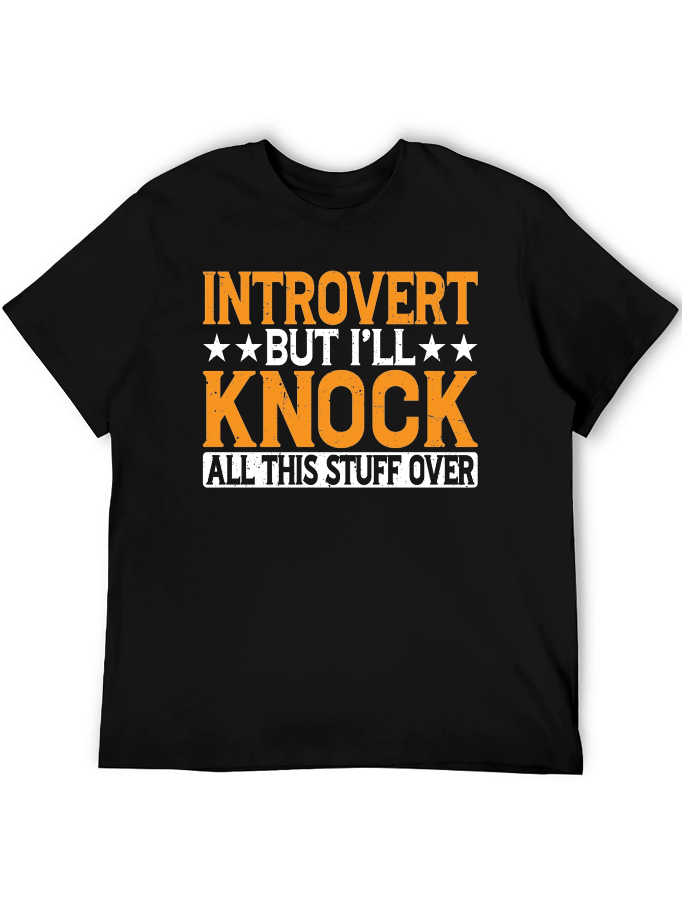 Introvert Knock Over Graphic Tee
