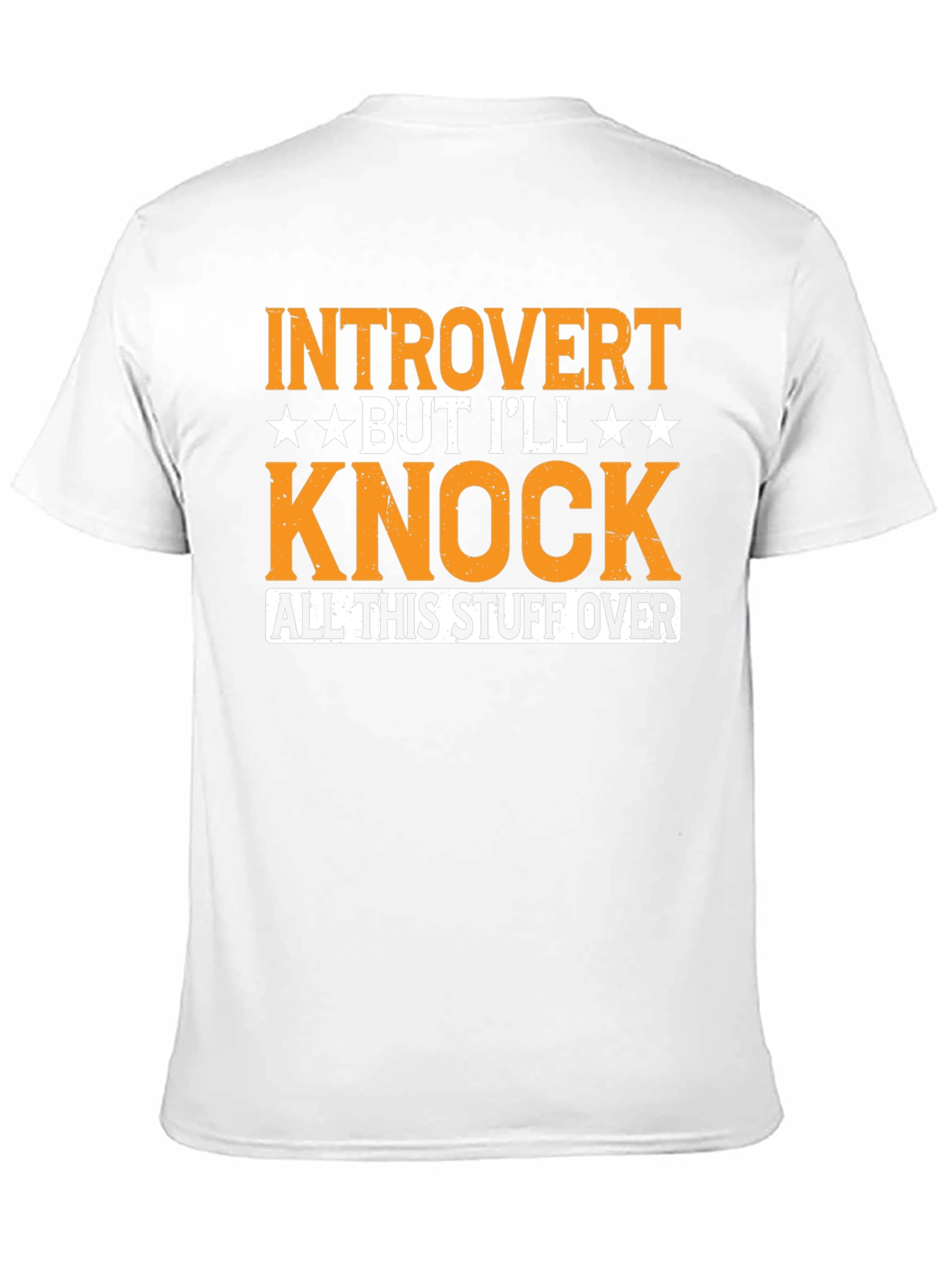 Introvert Knock Over Graphic Tee