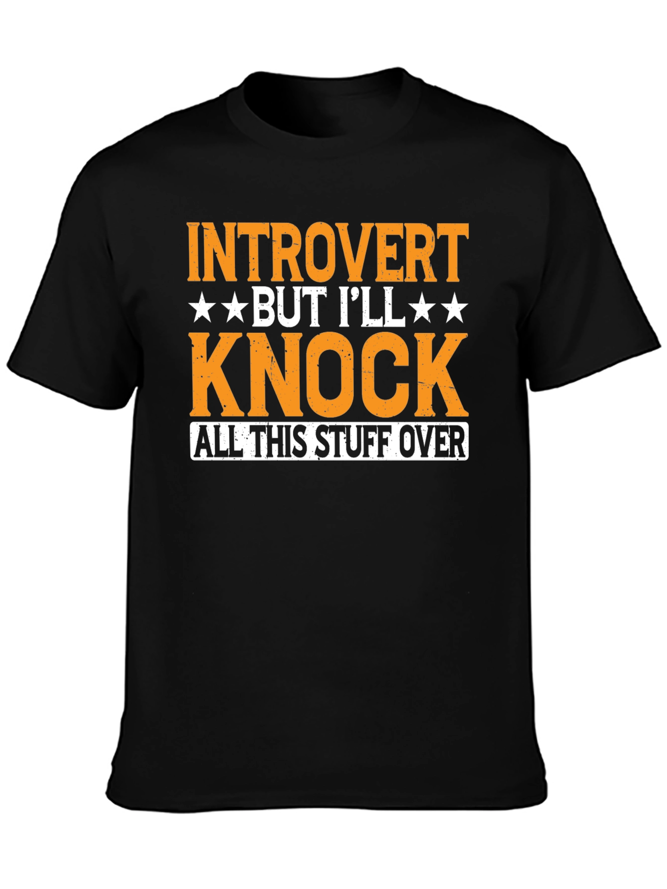 Introvert Knock Over Graphic Tee