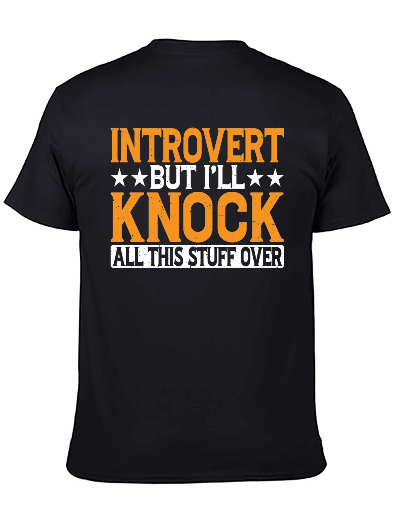 Introvert Knock Over Graphic Tee