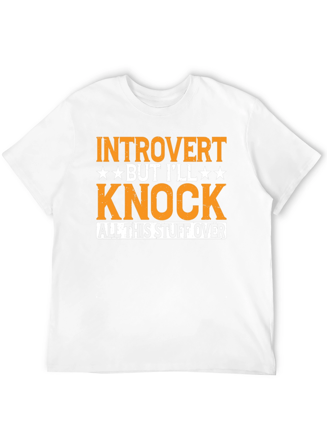 Introvert Knock Over Graphic Tee