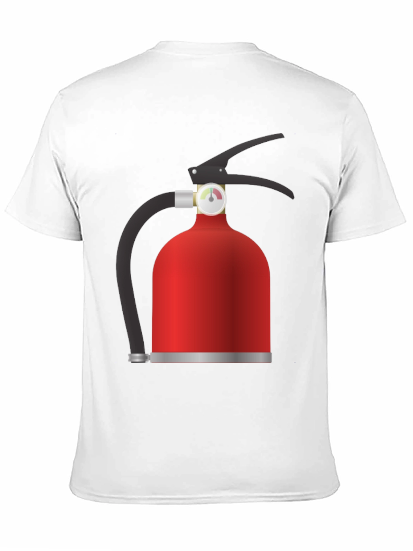 Fire Extinguisher Graphic T-Shirt - Safety First!