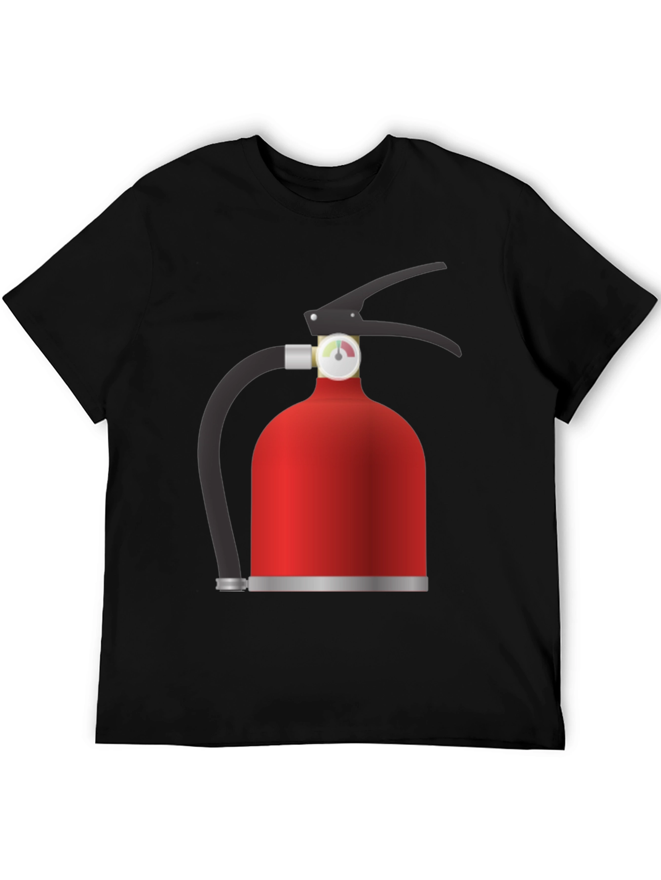 Fire Extinguisher Graphic T-Shirt - Safety First!