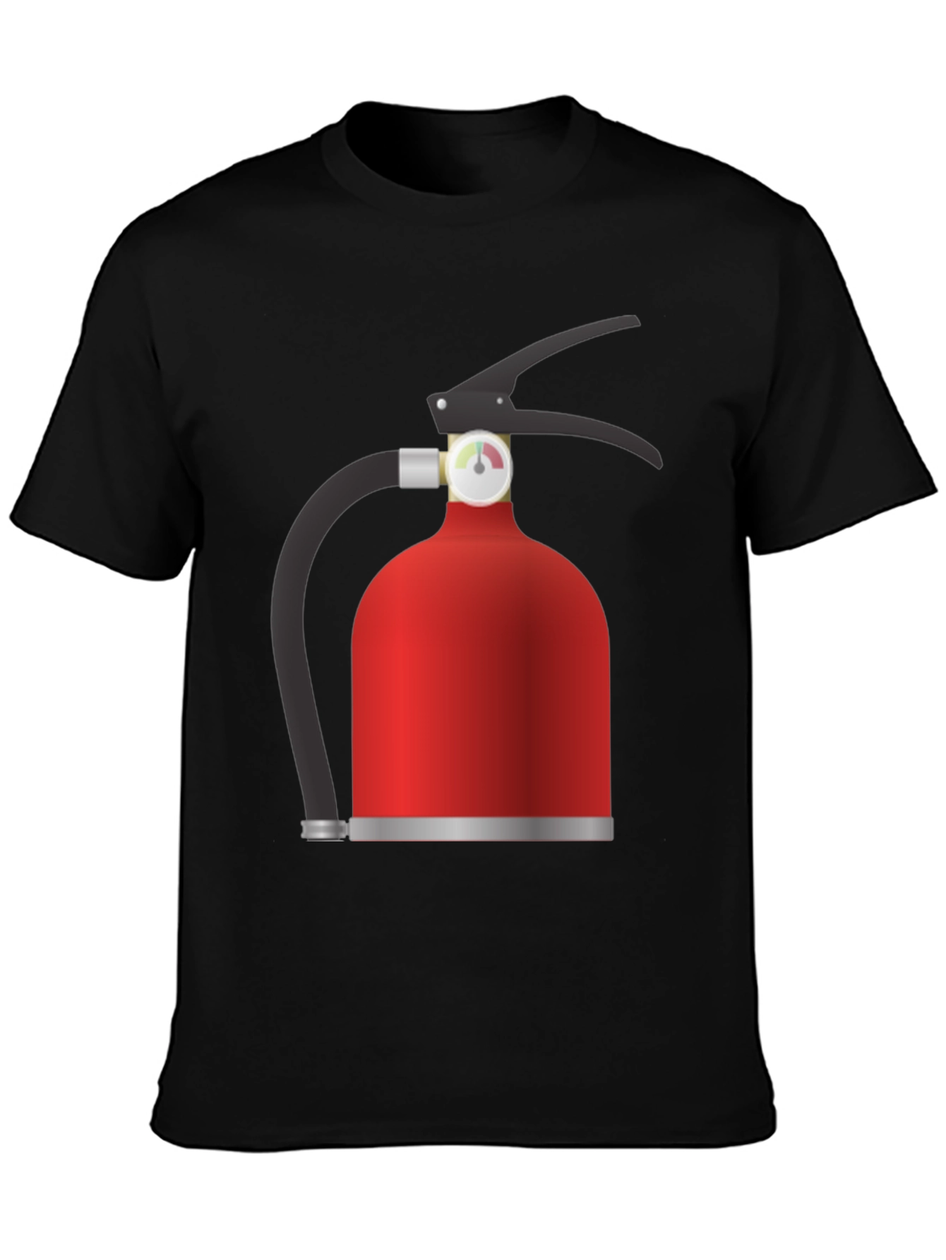 Fire Extinguisher Graphic T-Shirt - Safety First!