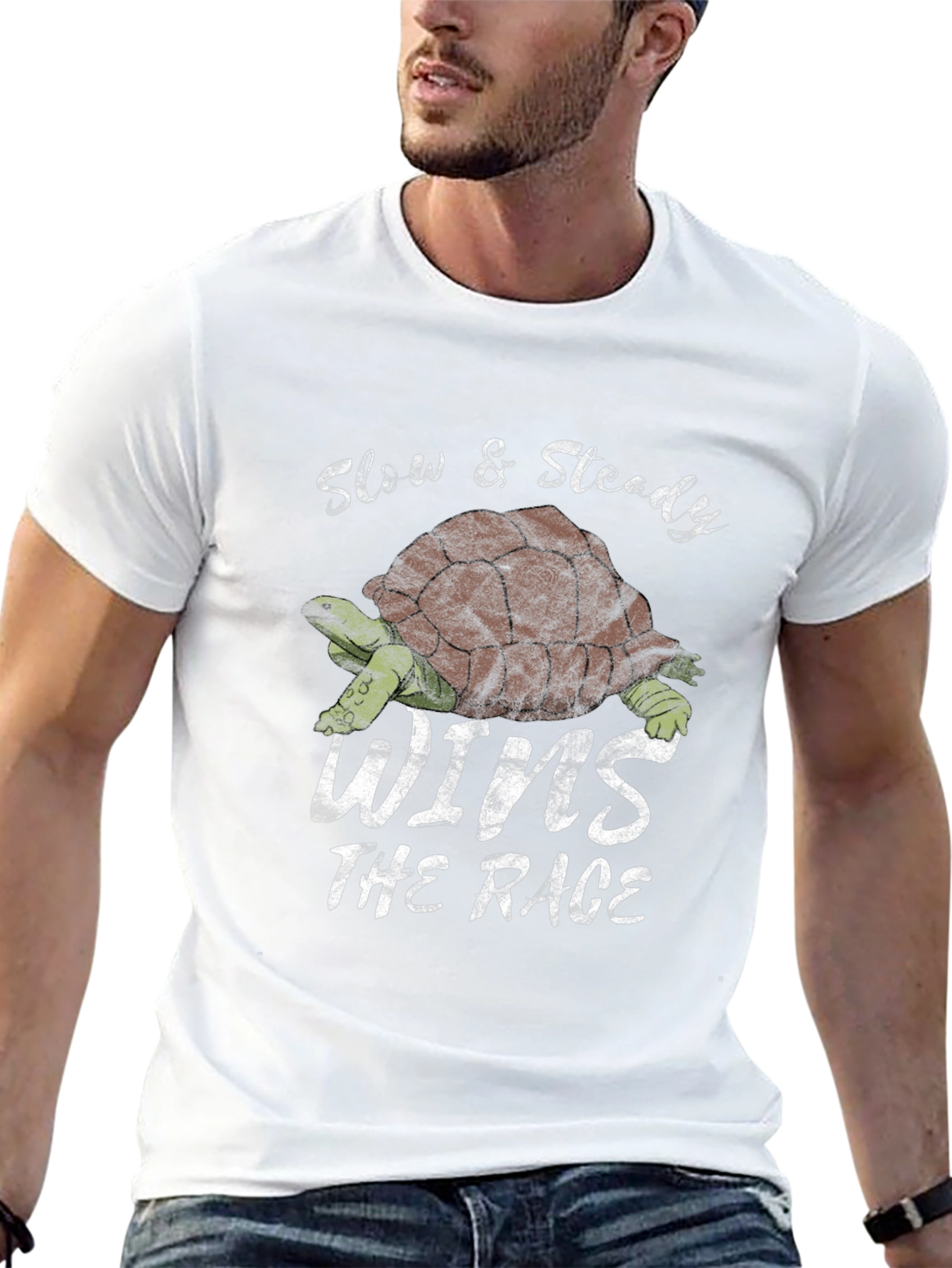 Slow & Steady Wins the Race Graphic T-Shirt