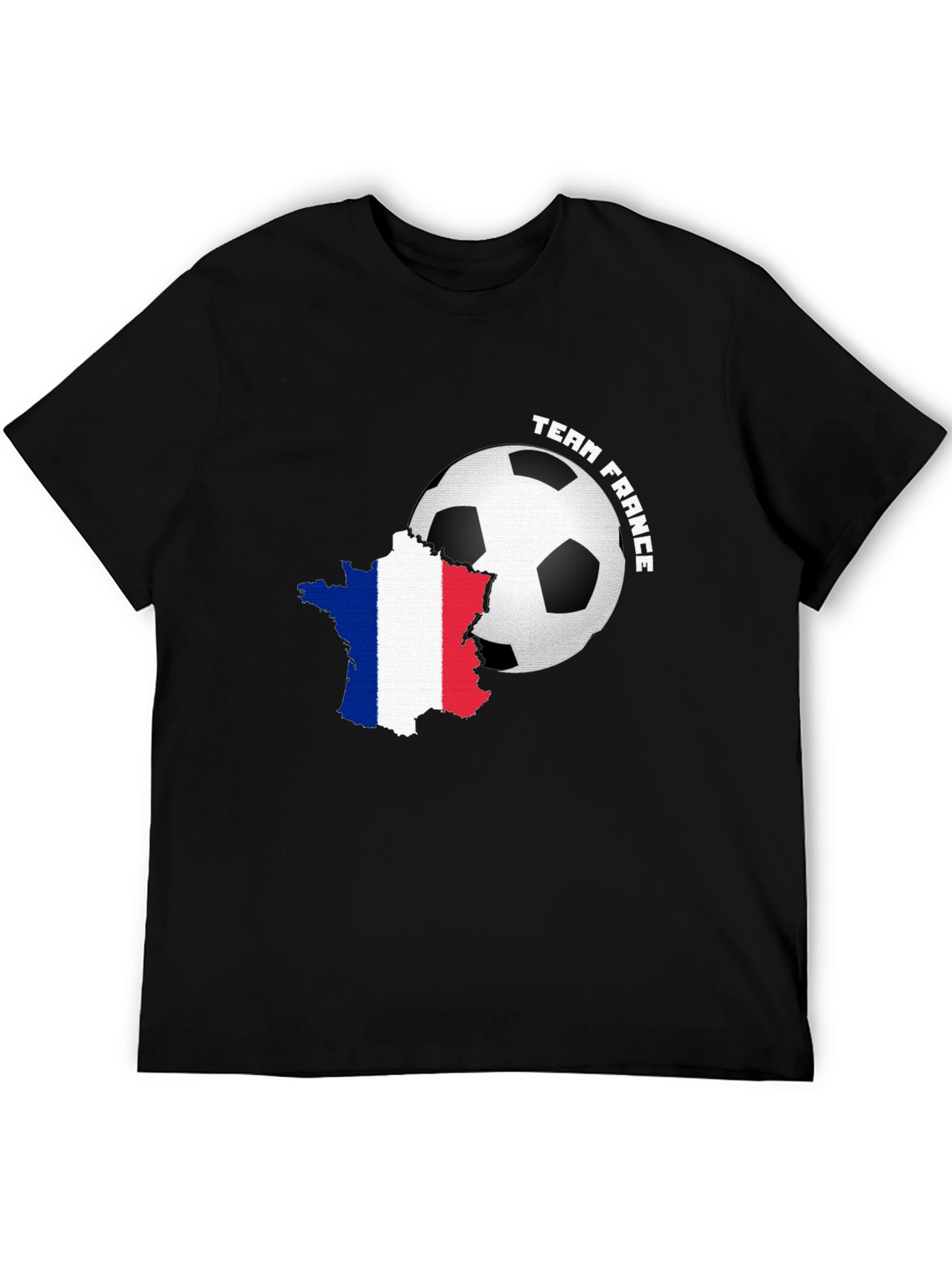 Team France Soccer T-Shirt - Black