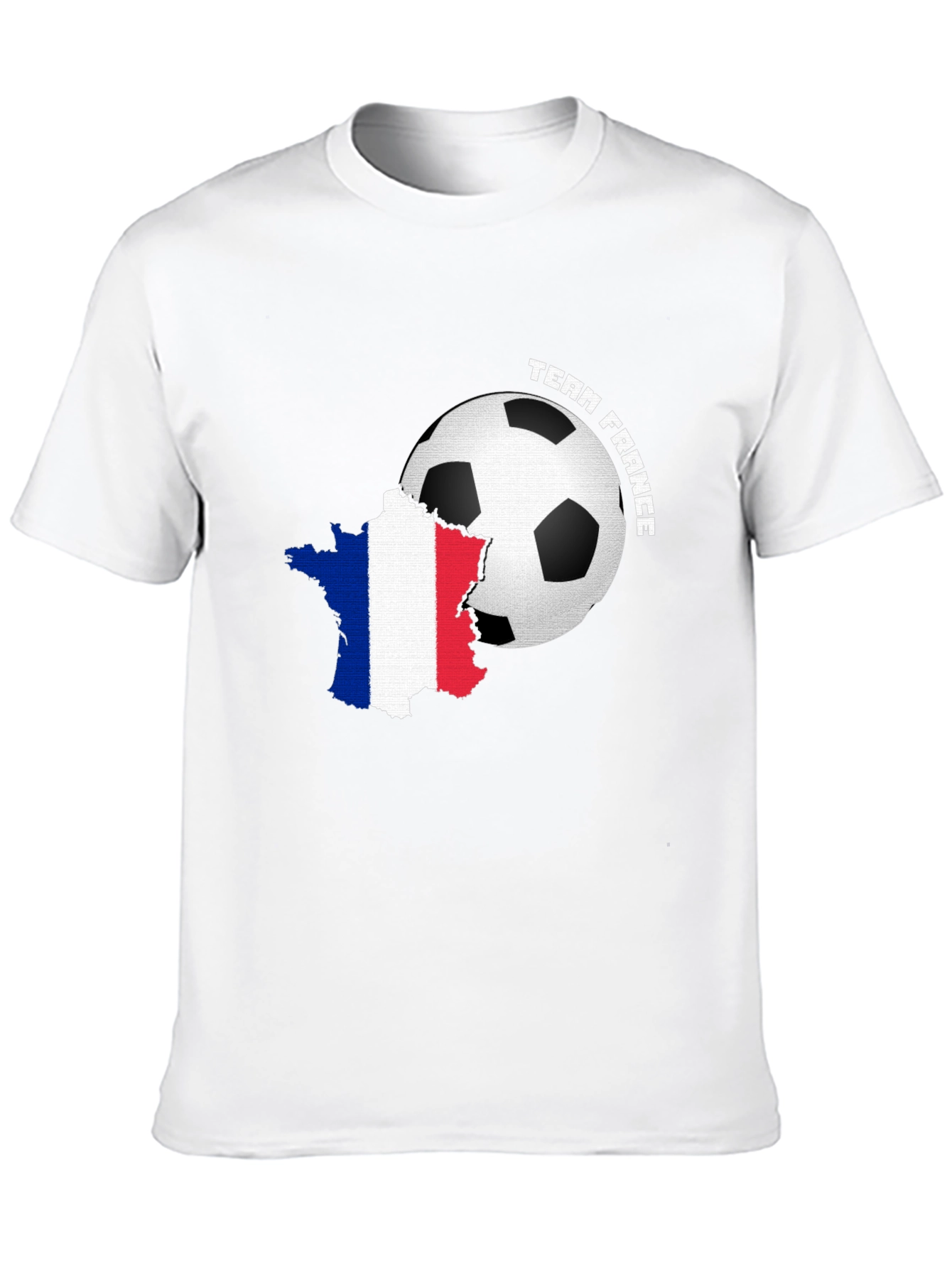 Team France Soccer T-Shirt - Black