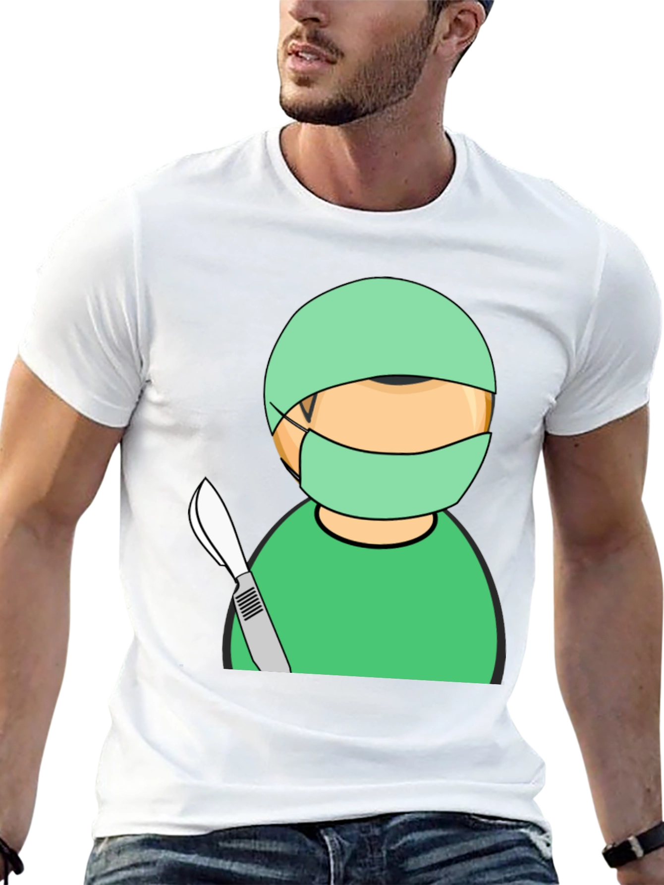 Surgeon Graphic Black T-Shirt