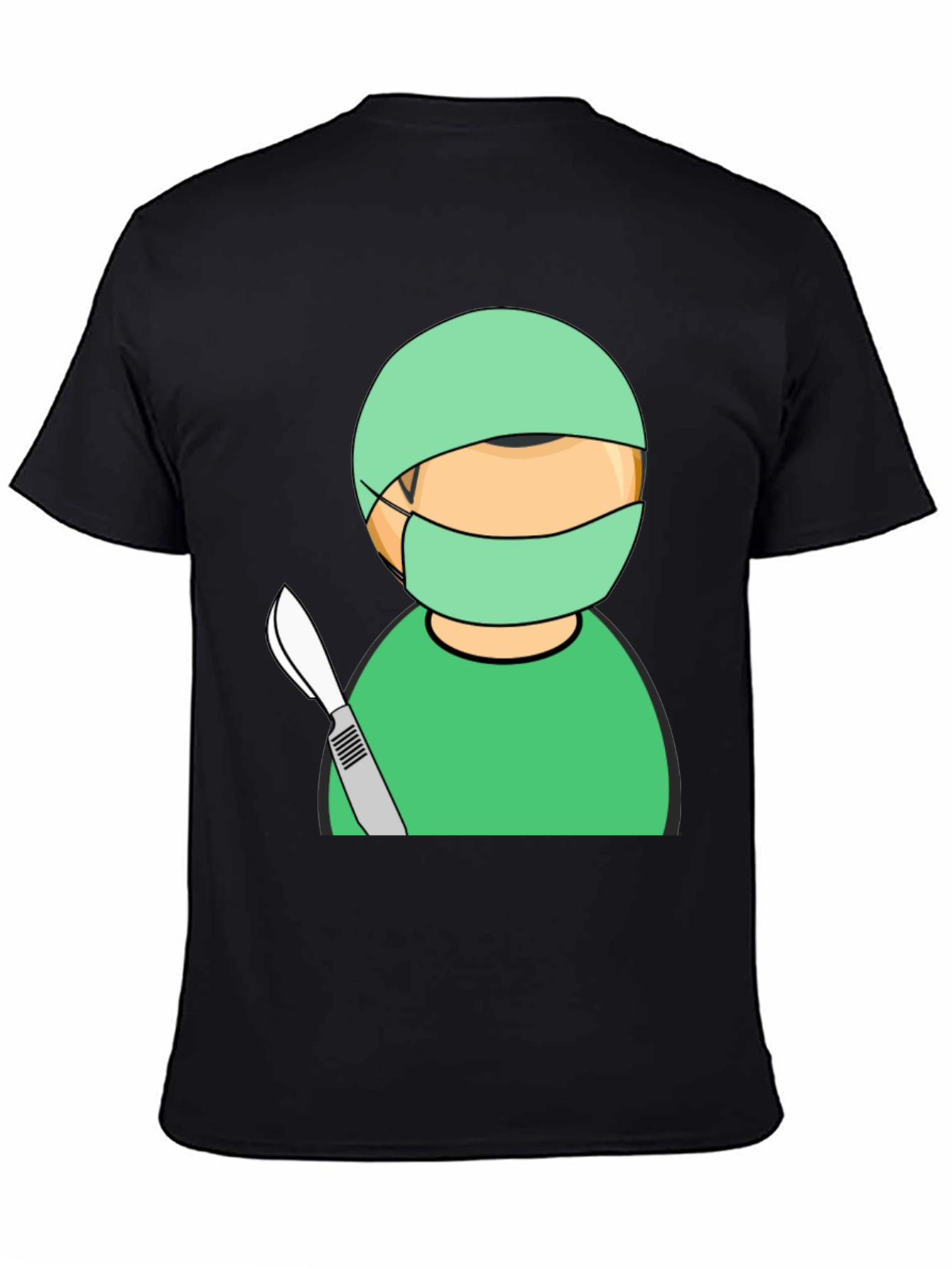 Surgeon Graphic Black T-Shirt