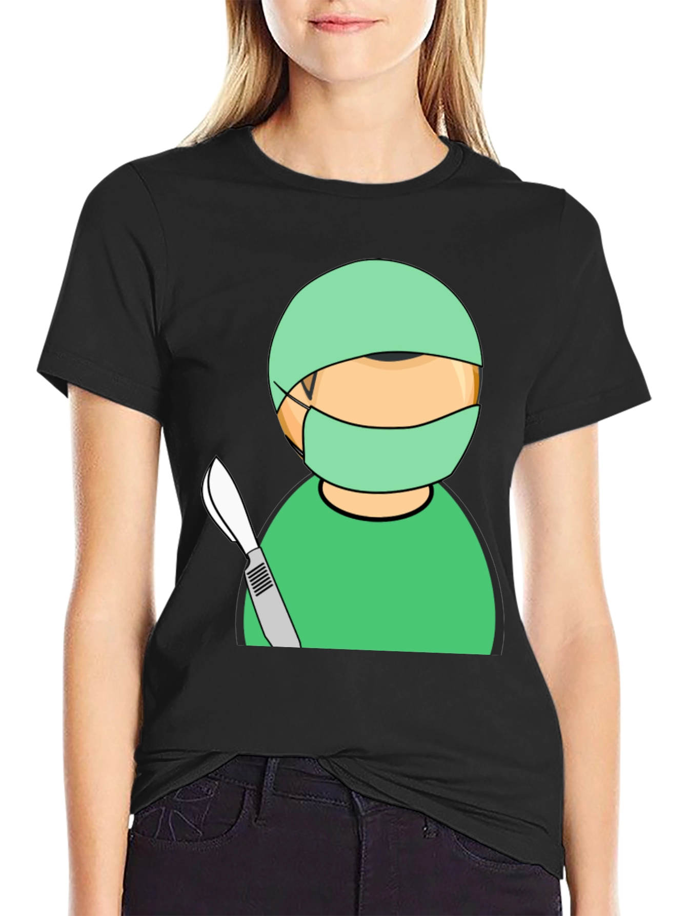 Surgeon Graphic Black T-Shirt