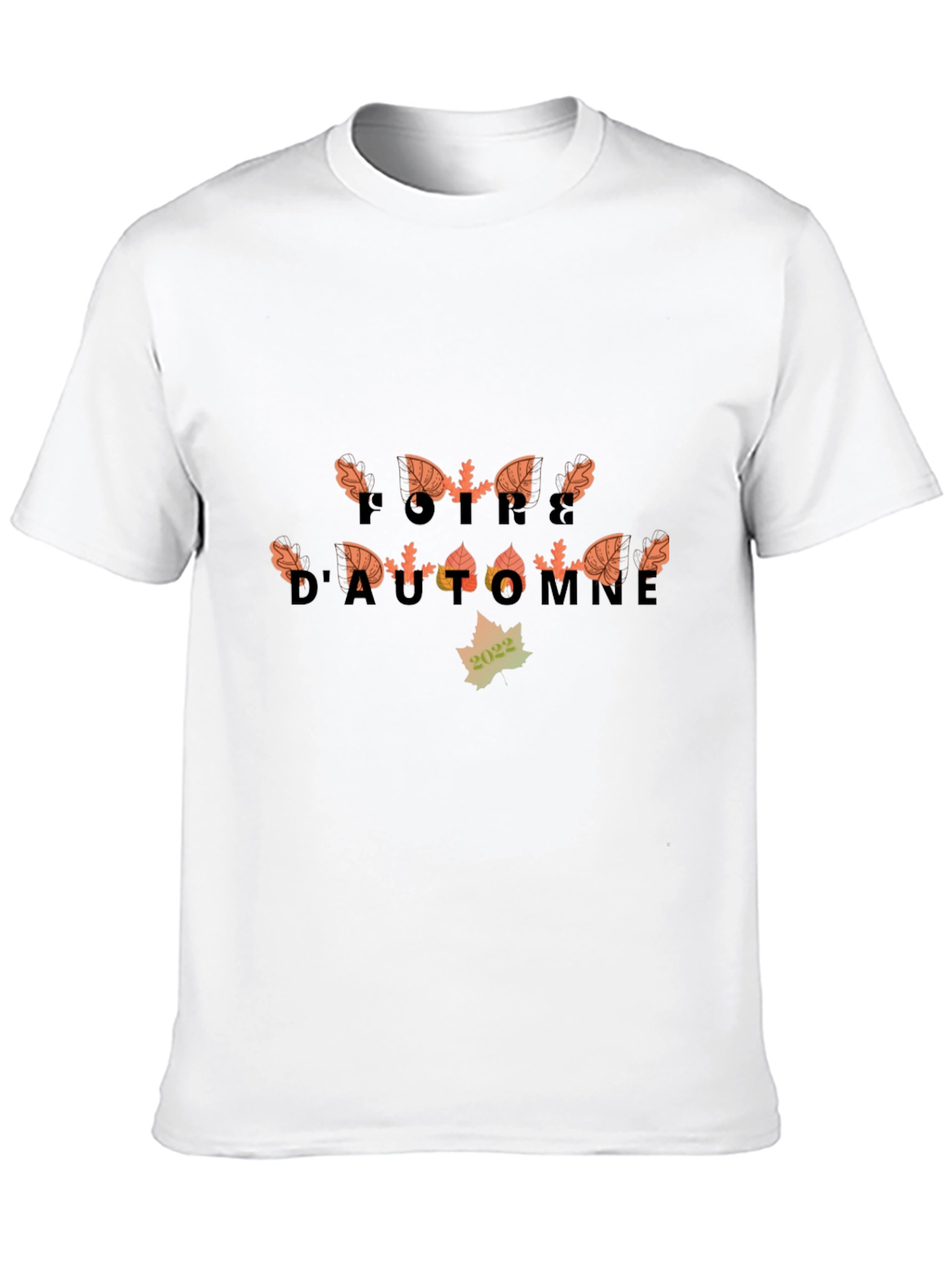 Foire DAutomne Graphic Tee - Black Fall Inspired