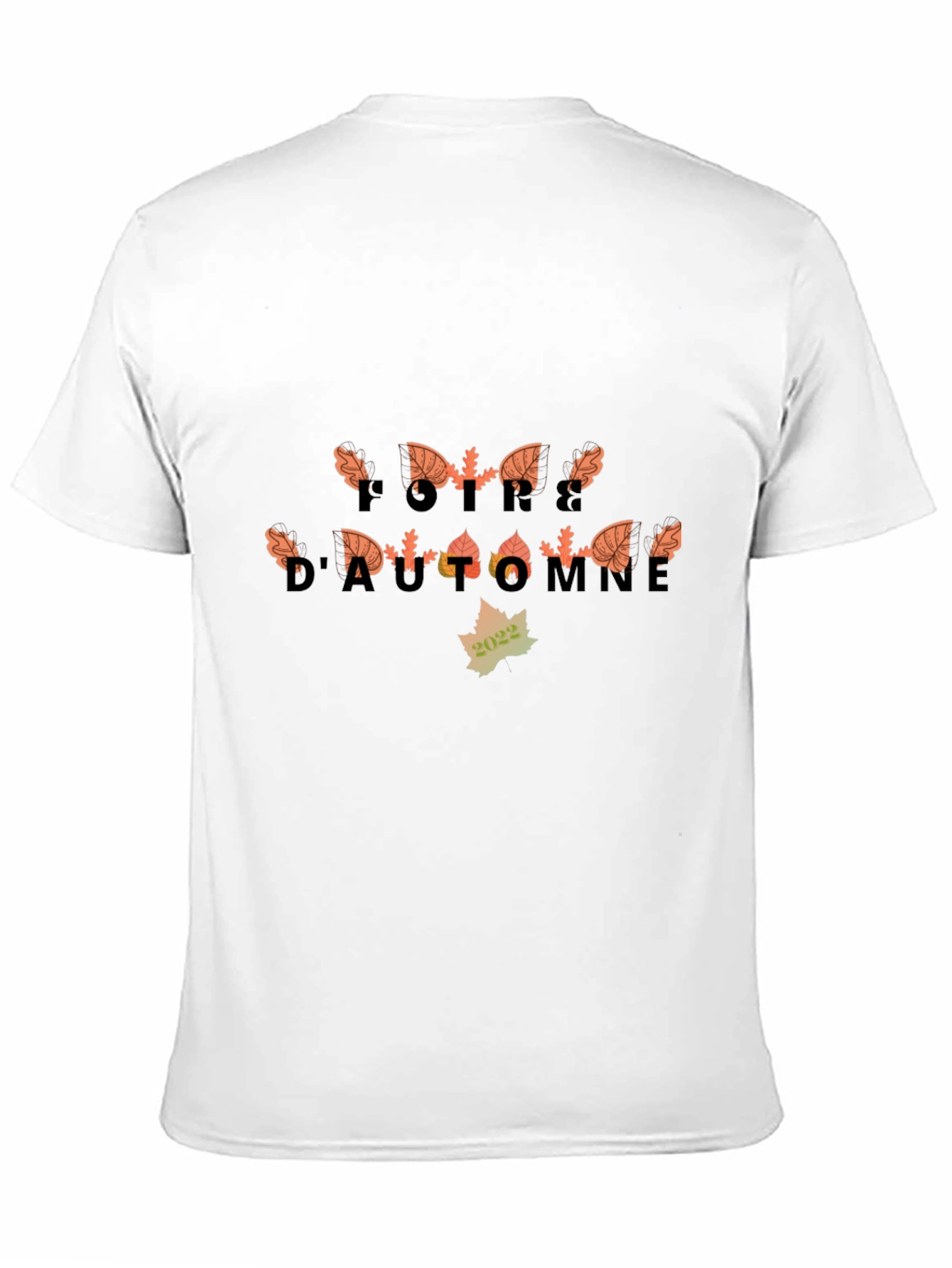 Foire DAutomne Graphic Tee - Black Fall Inspired