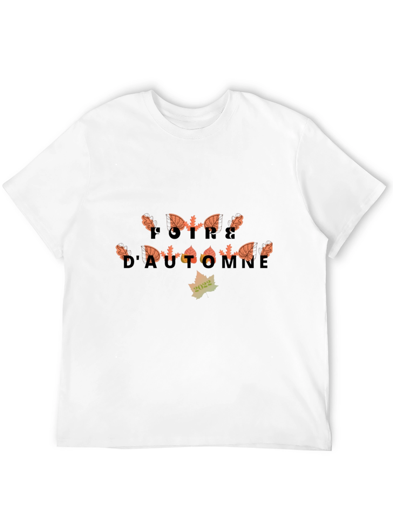 Foire DAutomne Graphic Tee - Black Fall Inspired