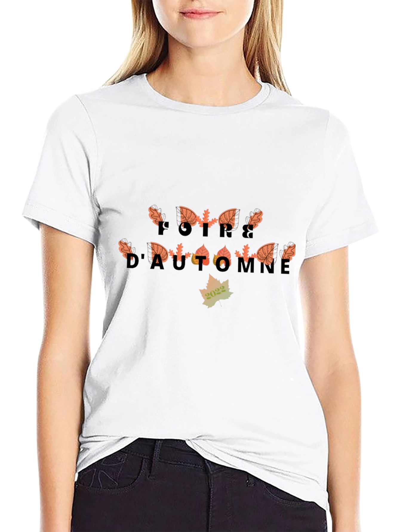 Foire DAutomne Graphic Tee - Black Fall Inspired