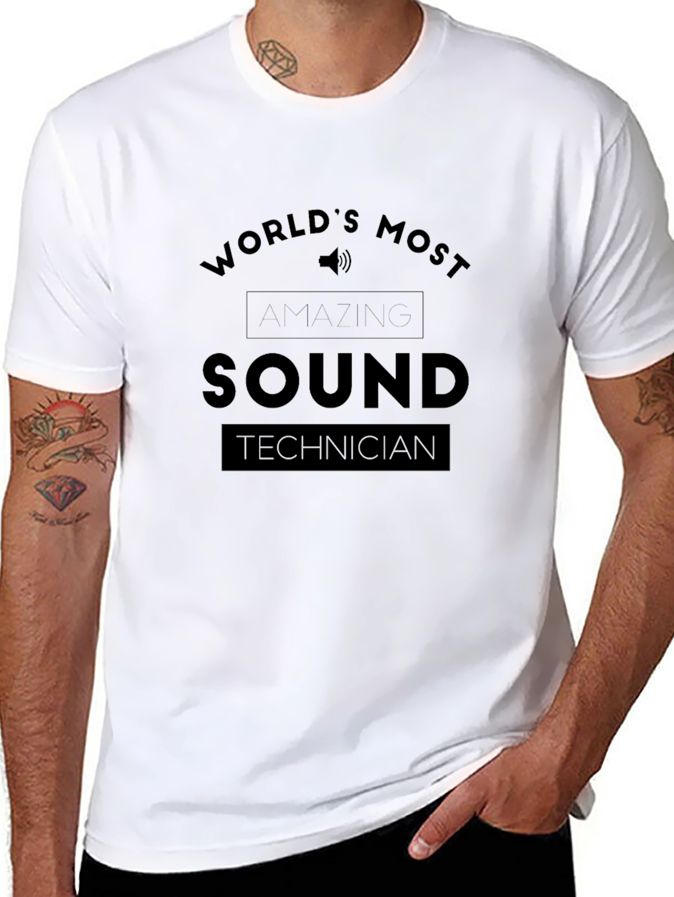 Sound Technician T-Shirt - Worlds Most Amazing