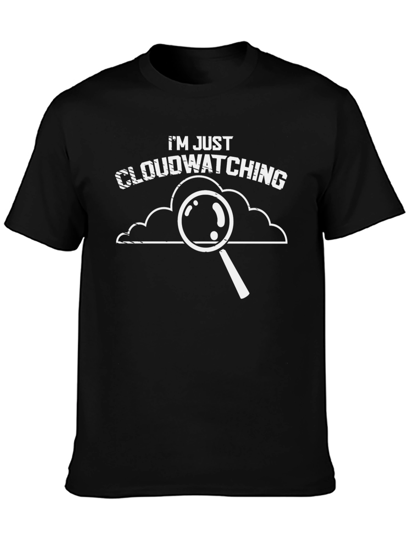Cloudwatching T-Shirt - Novelty Graphic Tee
