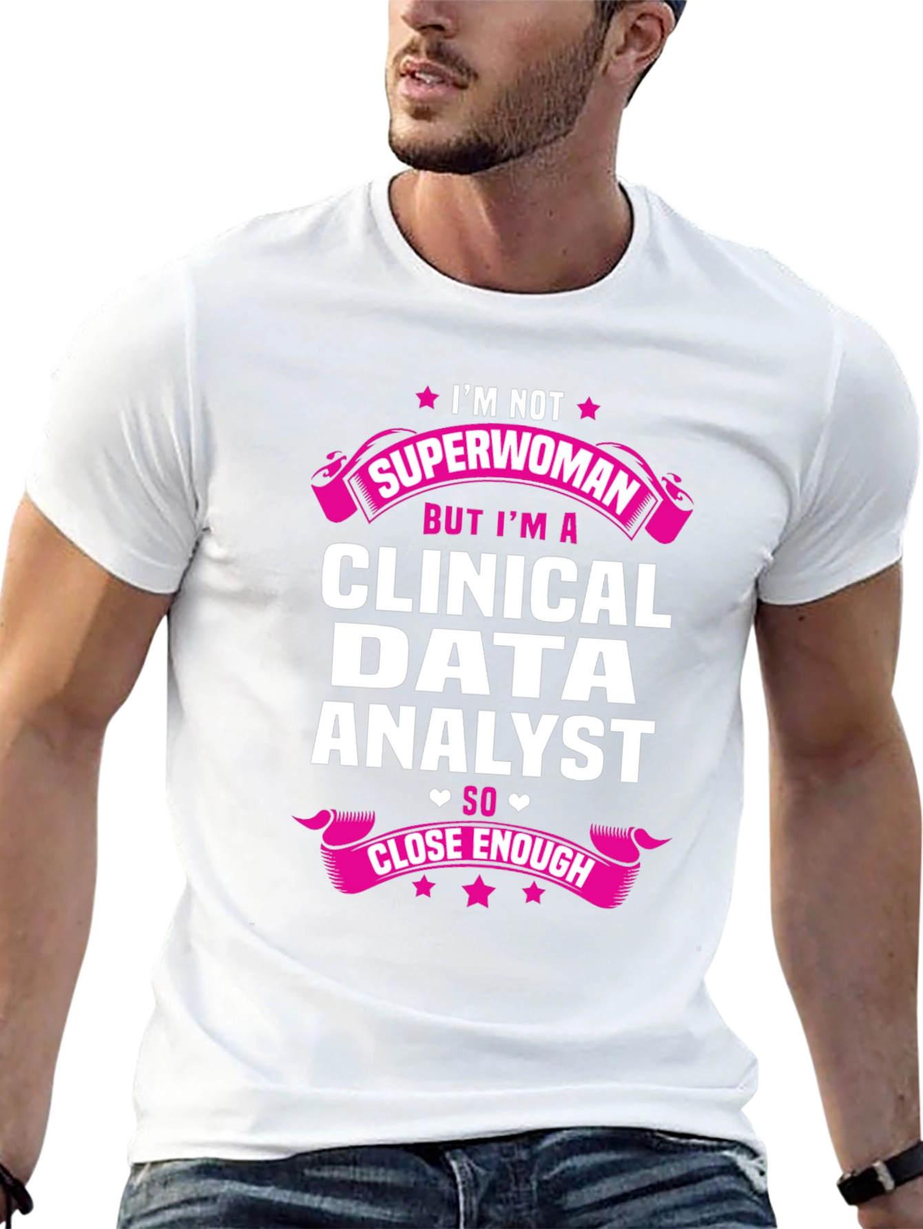 Clinical Data Analyst Superwoman T-Shirt