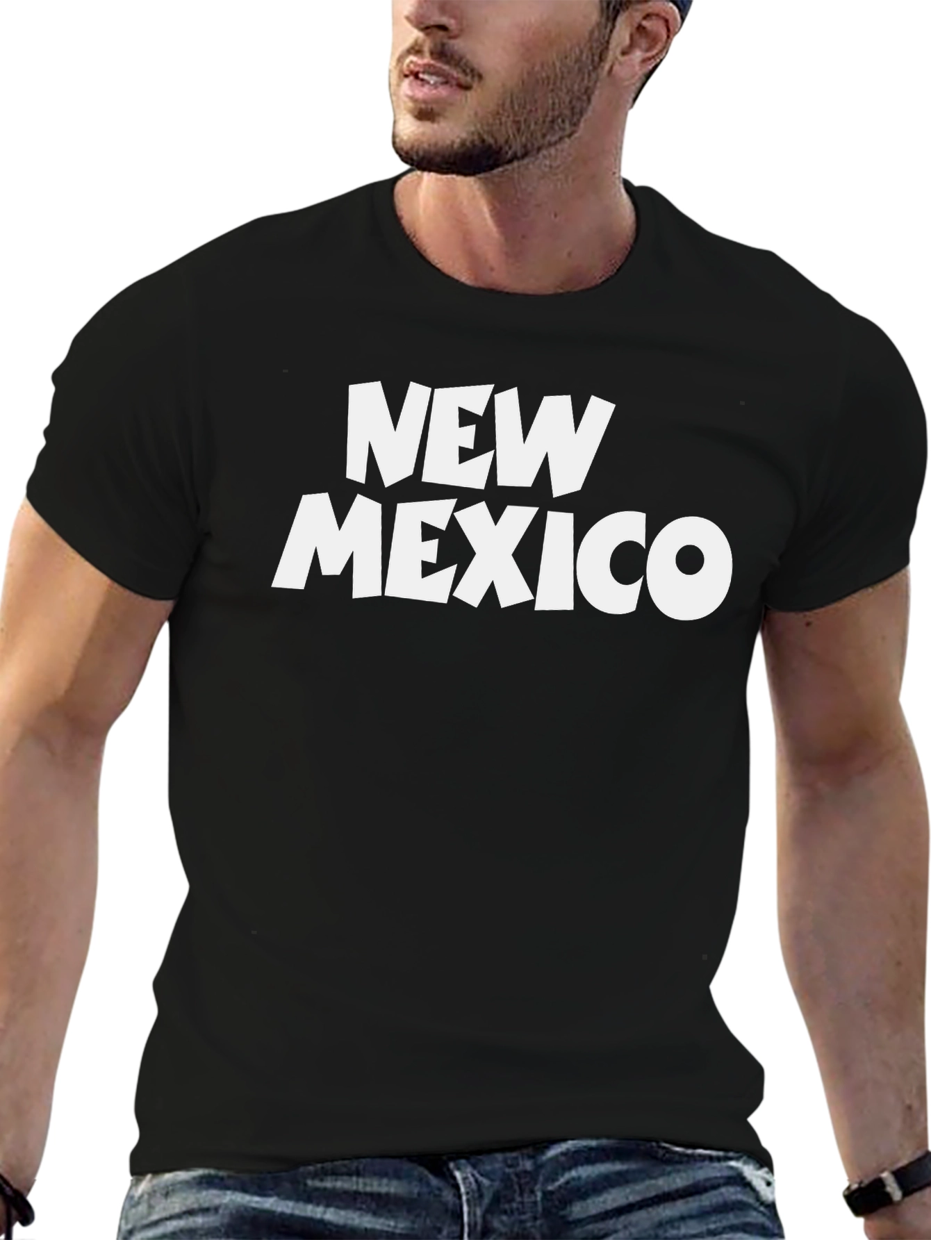 New Mexico Graphic T-Shirt | Black Tee