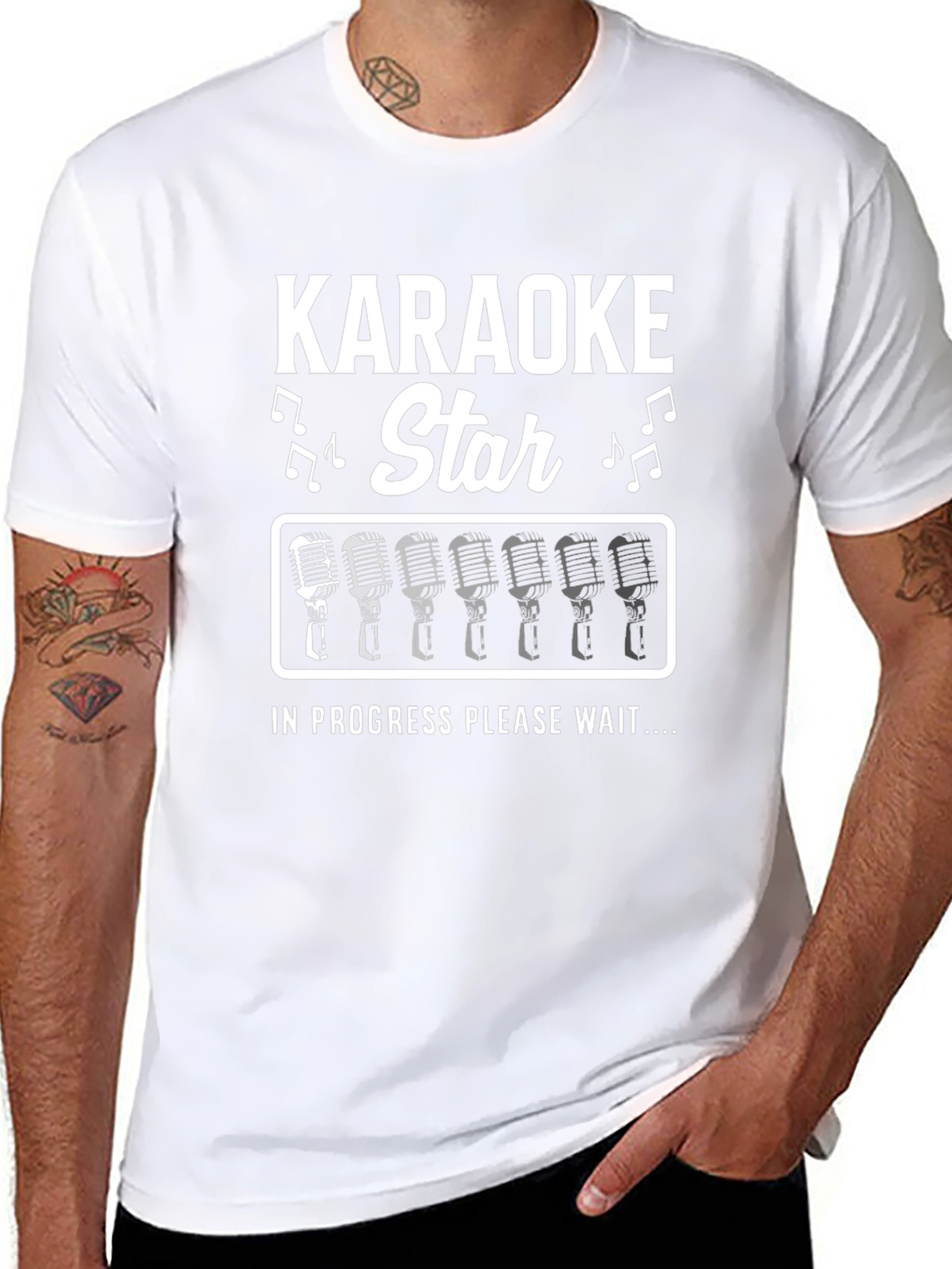 Karaoke Star T-Shirt: Funny Sing-Along Tee