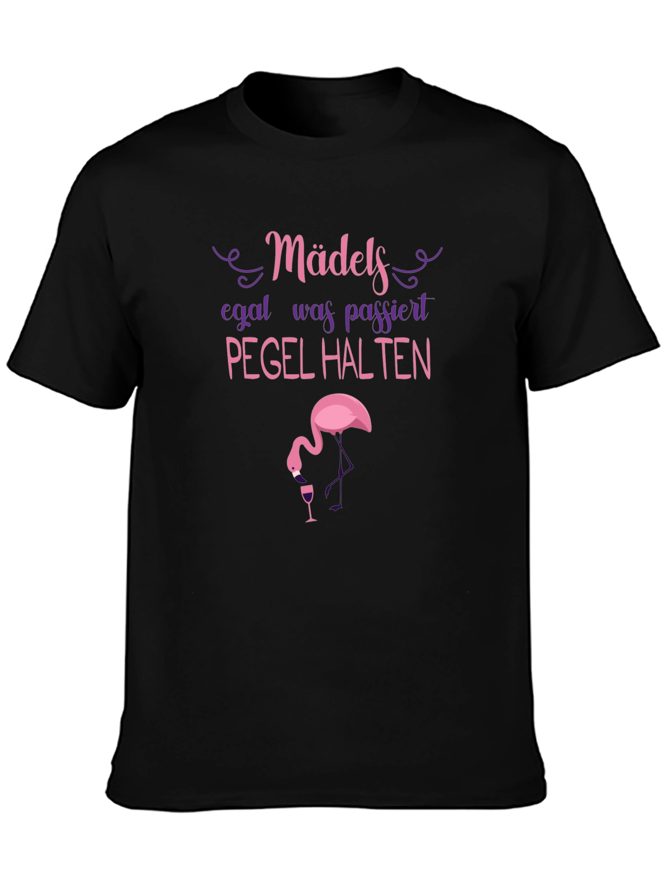 Funny German Drinking Flamingo T-Shirt