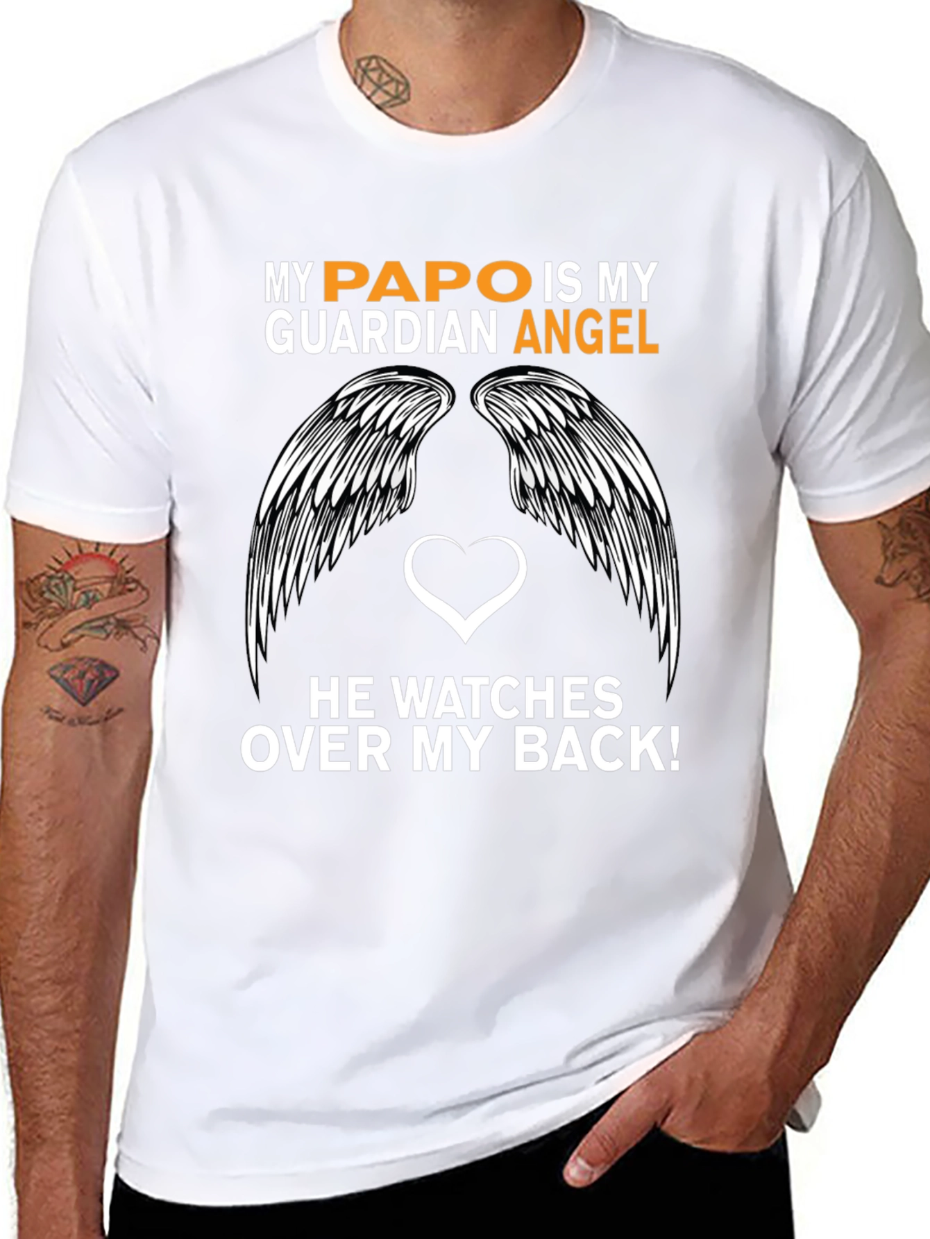 My Papo Is My Guardian Angel T-Shirt