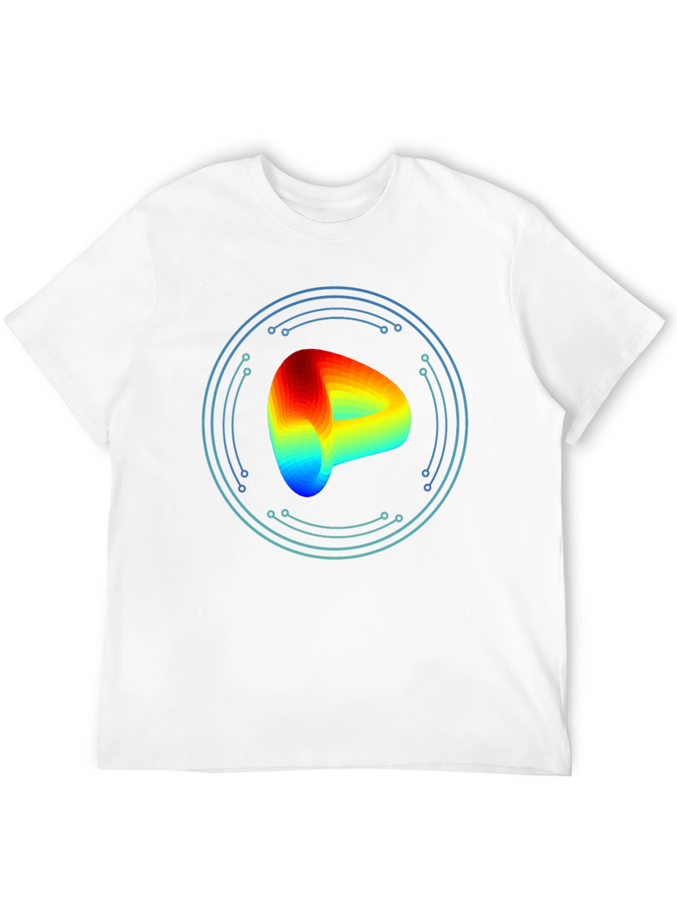 Geometric Torus T-Shirt - Modern Design