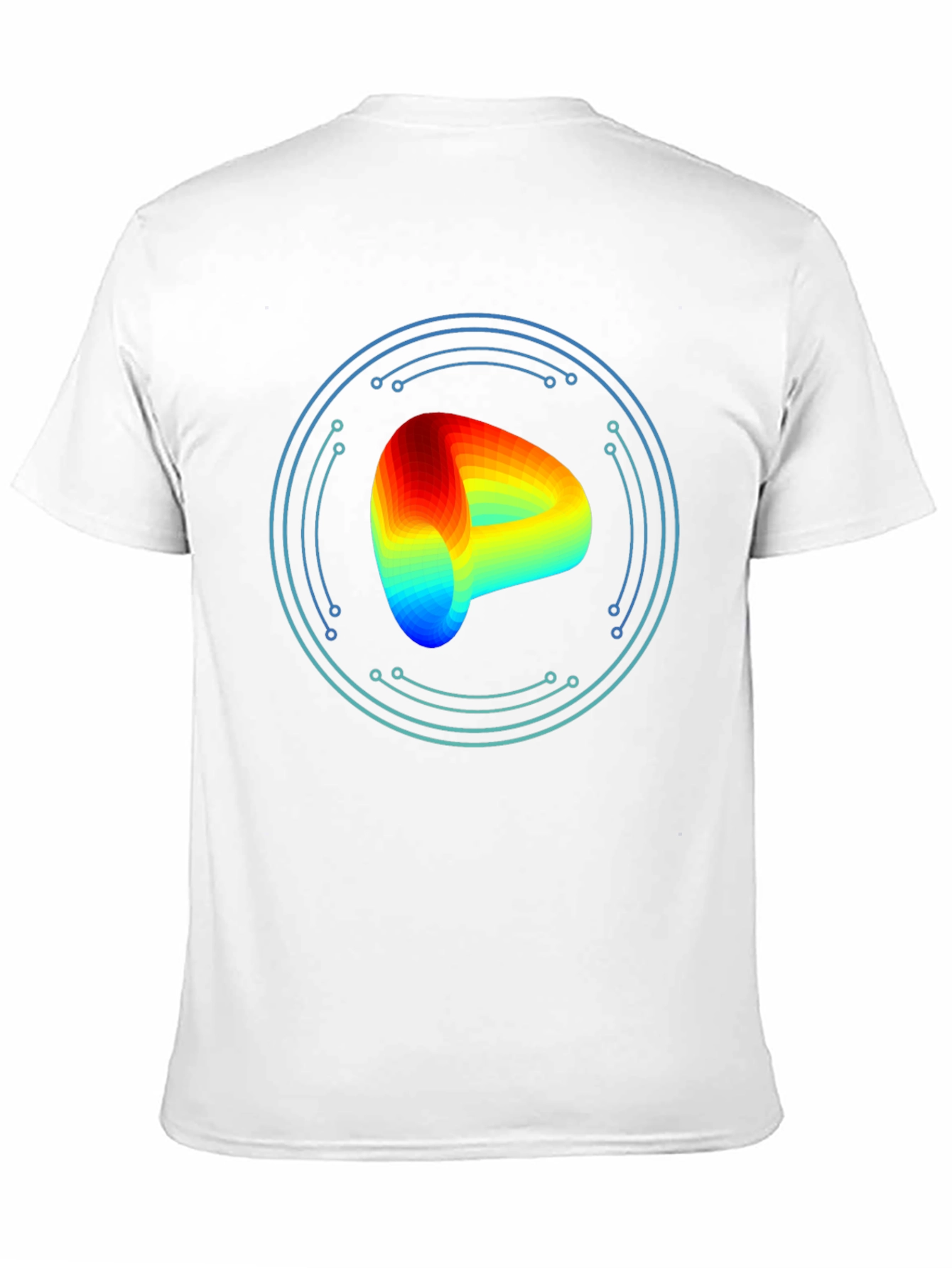 Geometric Torus T-Shirt - Modern Design