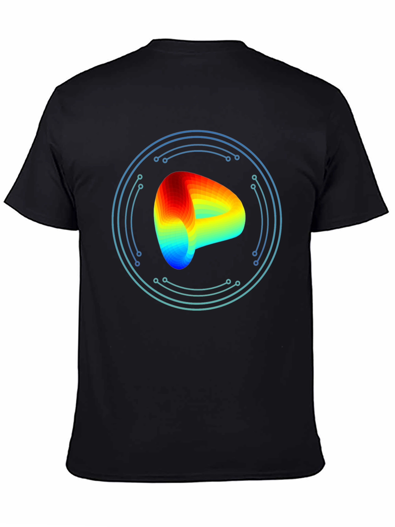 Geometric Torus T-Shirt - Modern Design