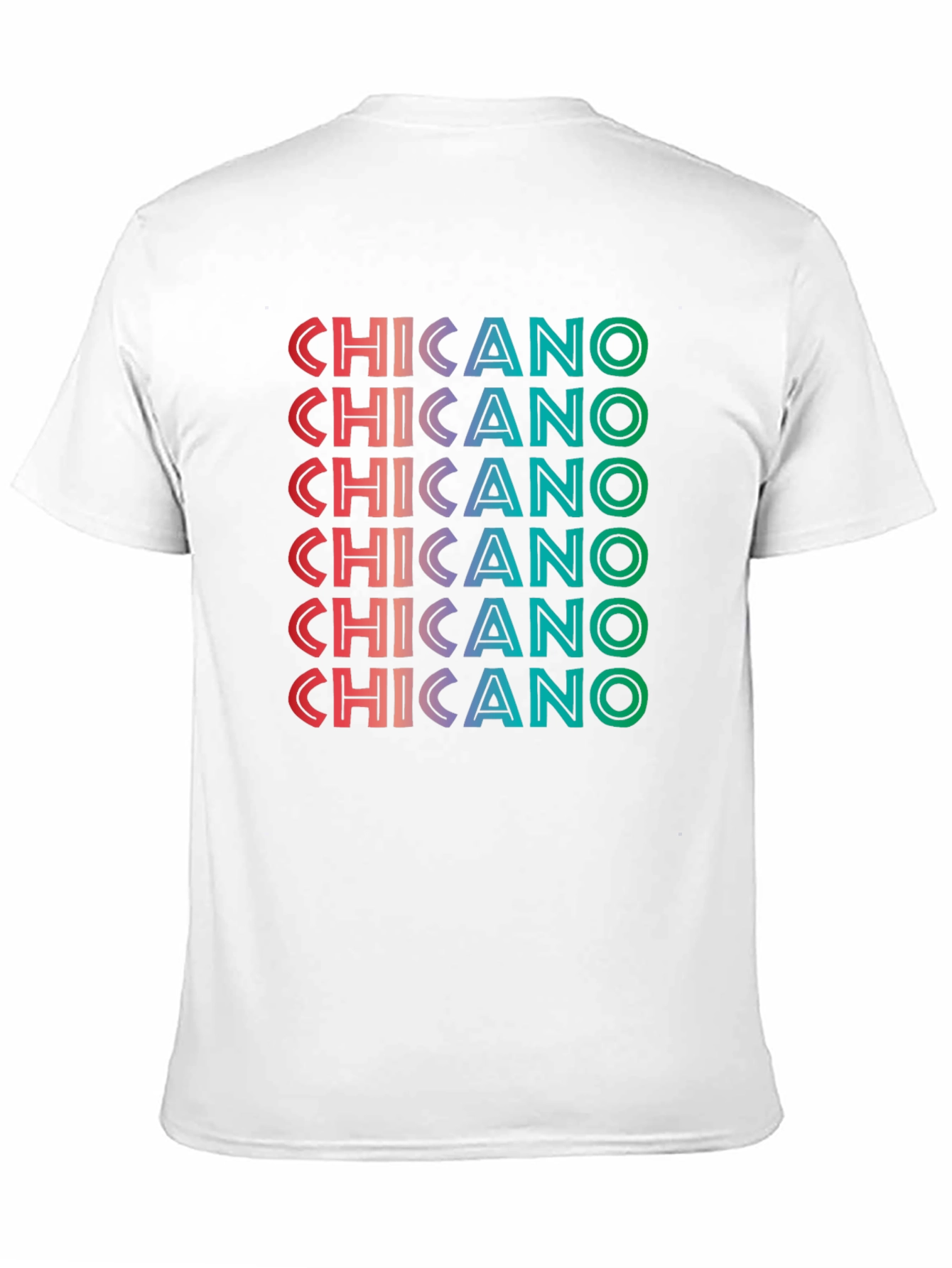 Chicano Pride Tee - Gradient Text