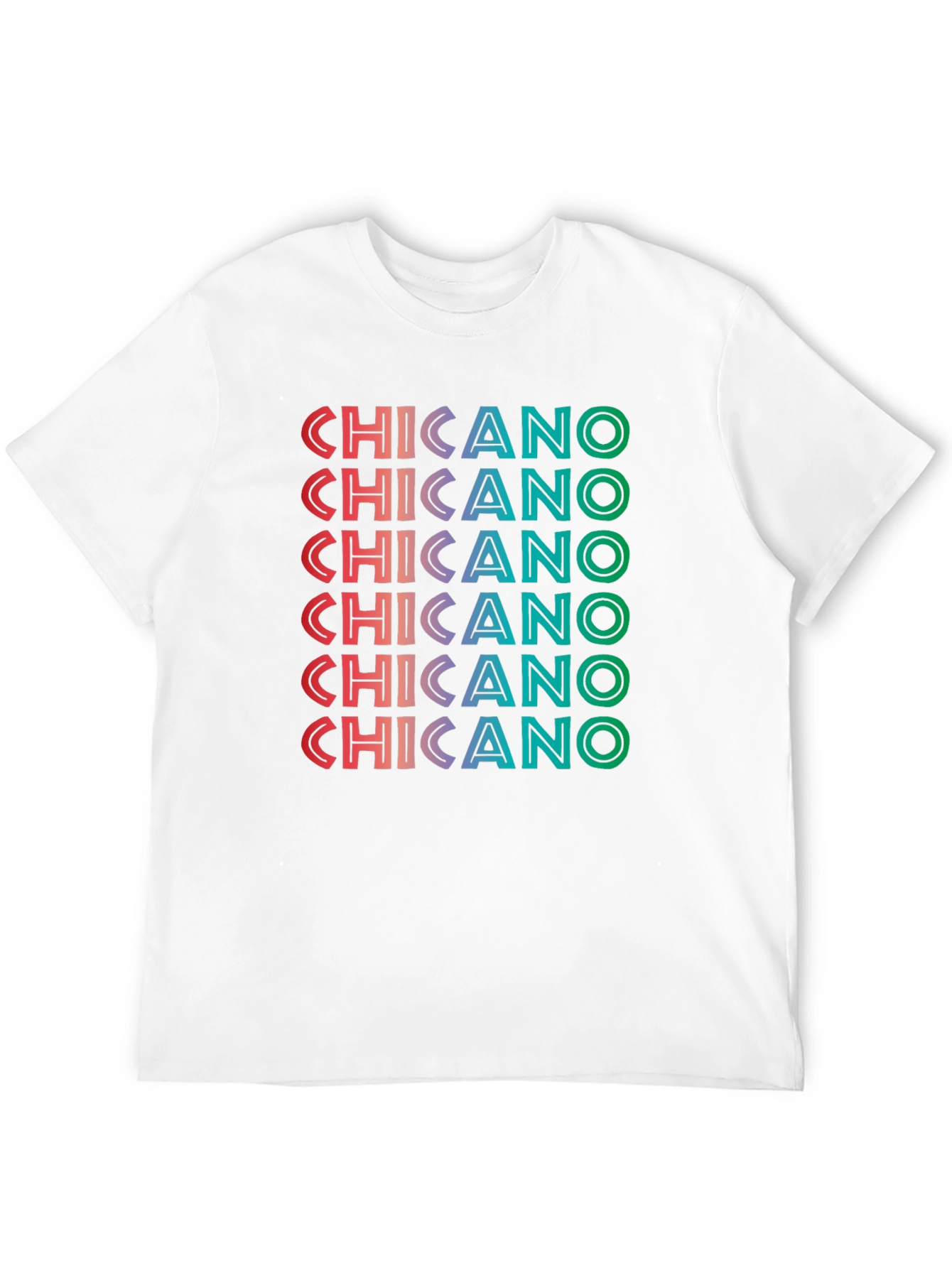 Chicano Pride Tee - Gradient Text