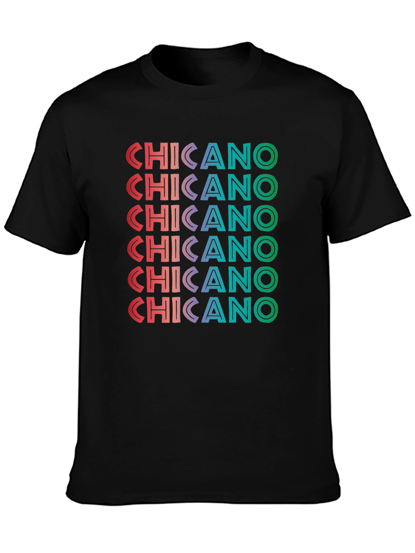 Chicano Pride Tee - Gradient Text