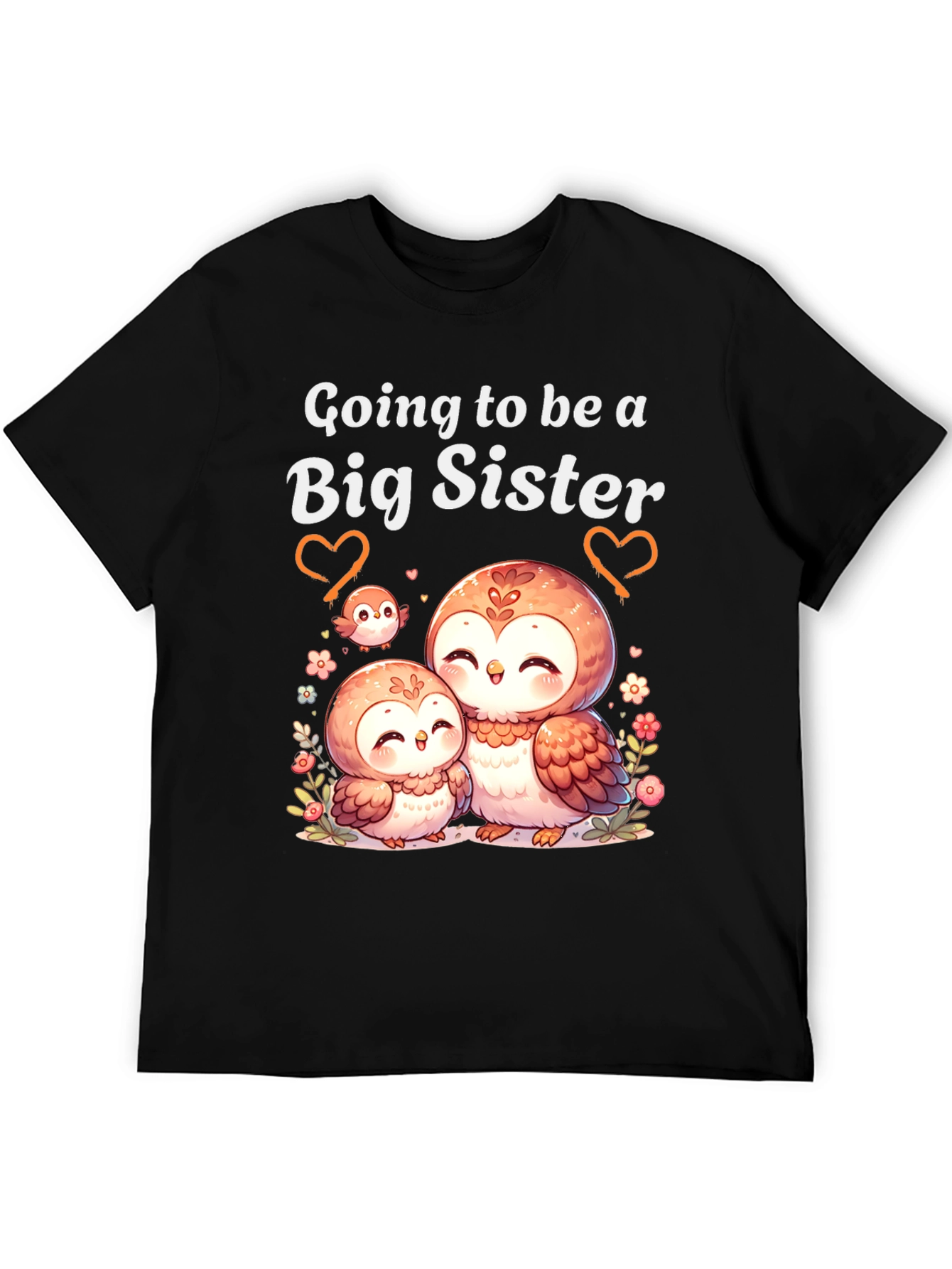 Going to be a Big Sister Owl T-Shirt