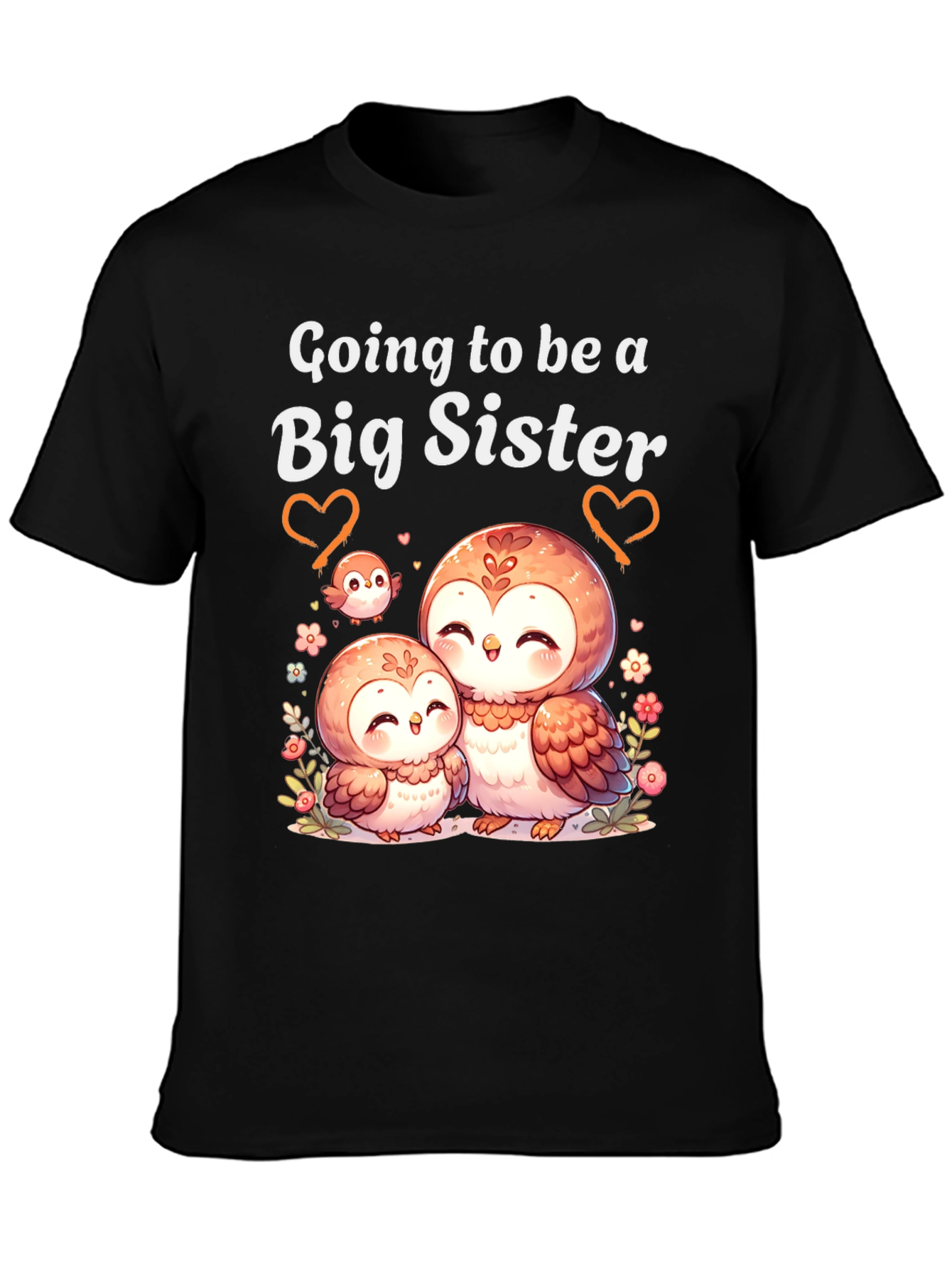 Going to be a Big Sister Owl T-Shirt