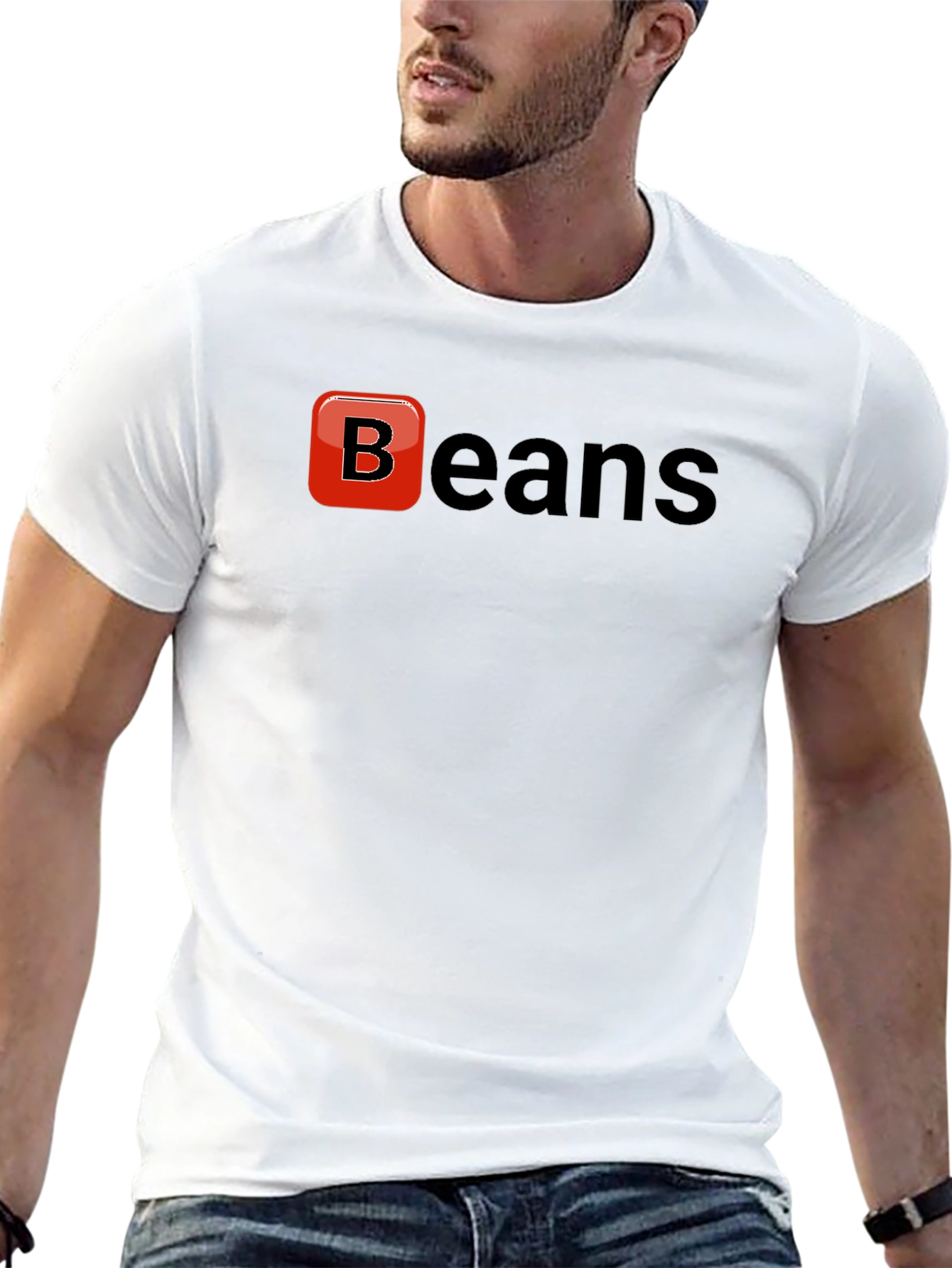 Beans Graphic T-Shirt - Funny Food Tee