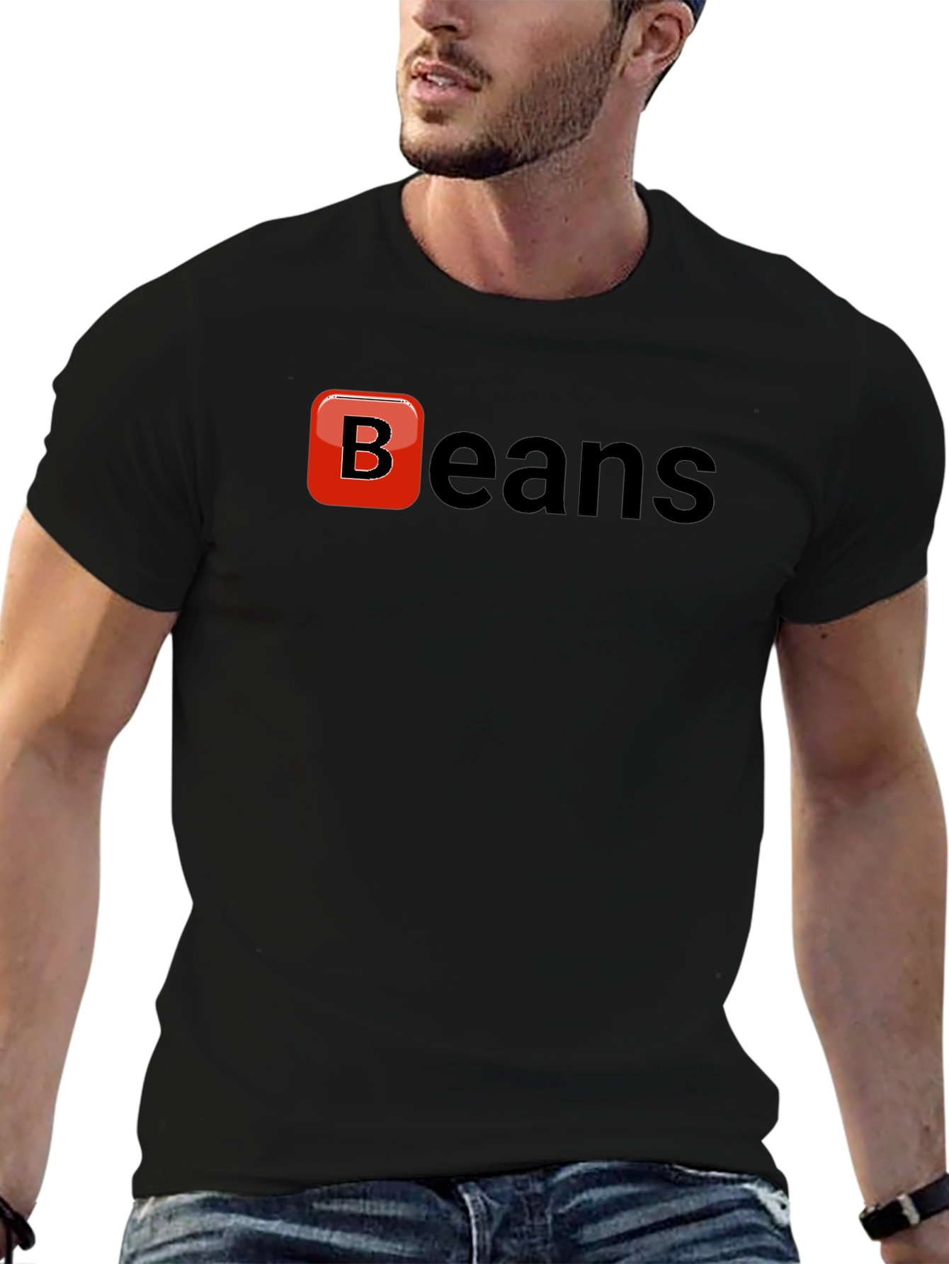 Beans Graphic T-Shirt - Funny Food Tee
