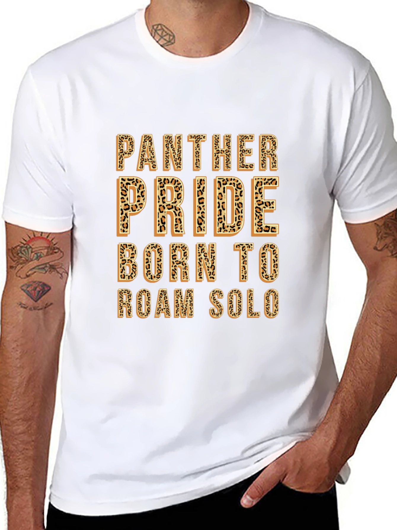 Panther Pride Graphic T-Shirt - Born to Roam