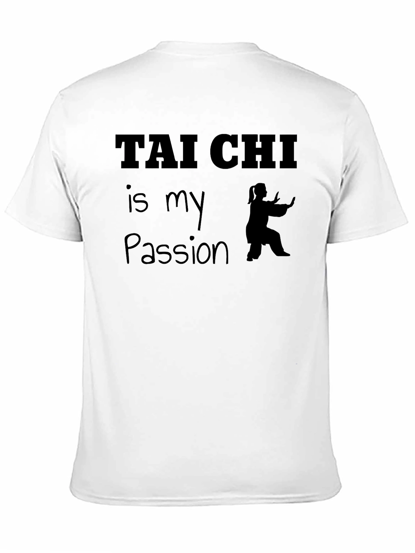 Tai Chi is My Passion Black T-Shirt