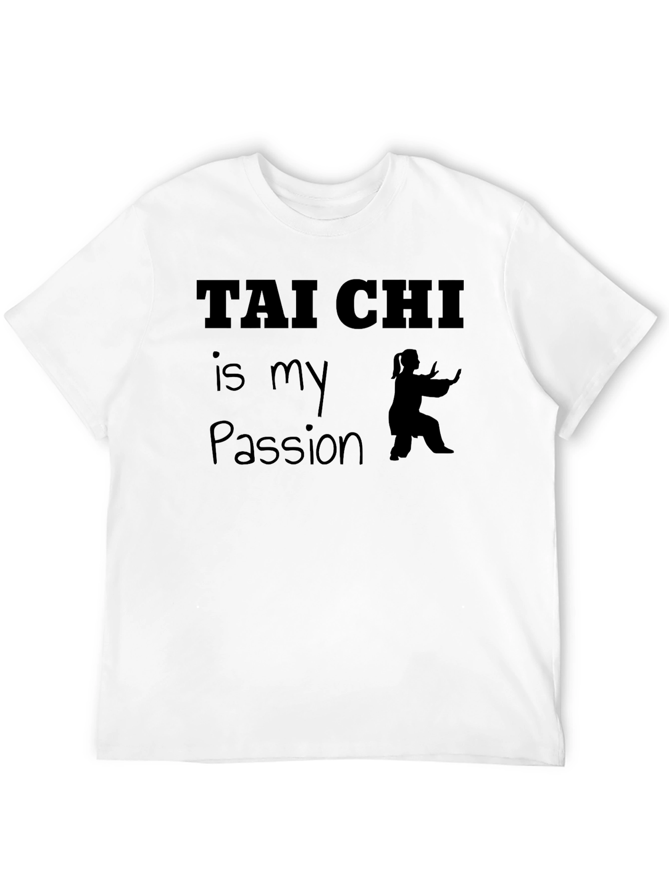 Tai Chi is My Passion Black T-Shirt