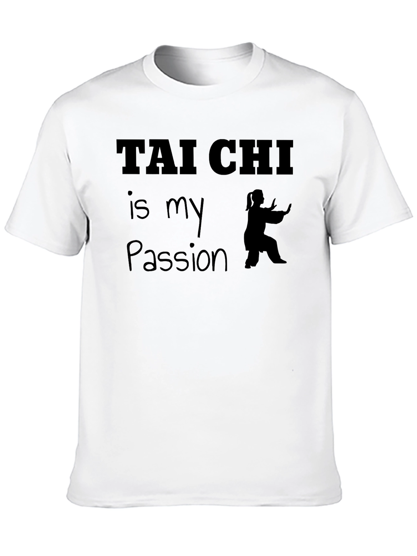Tai Chi is My Passion Black T-Shirt