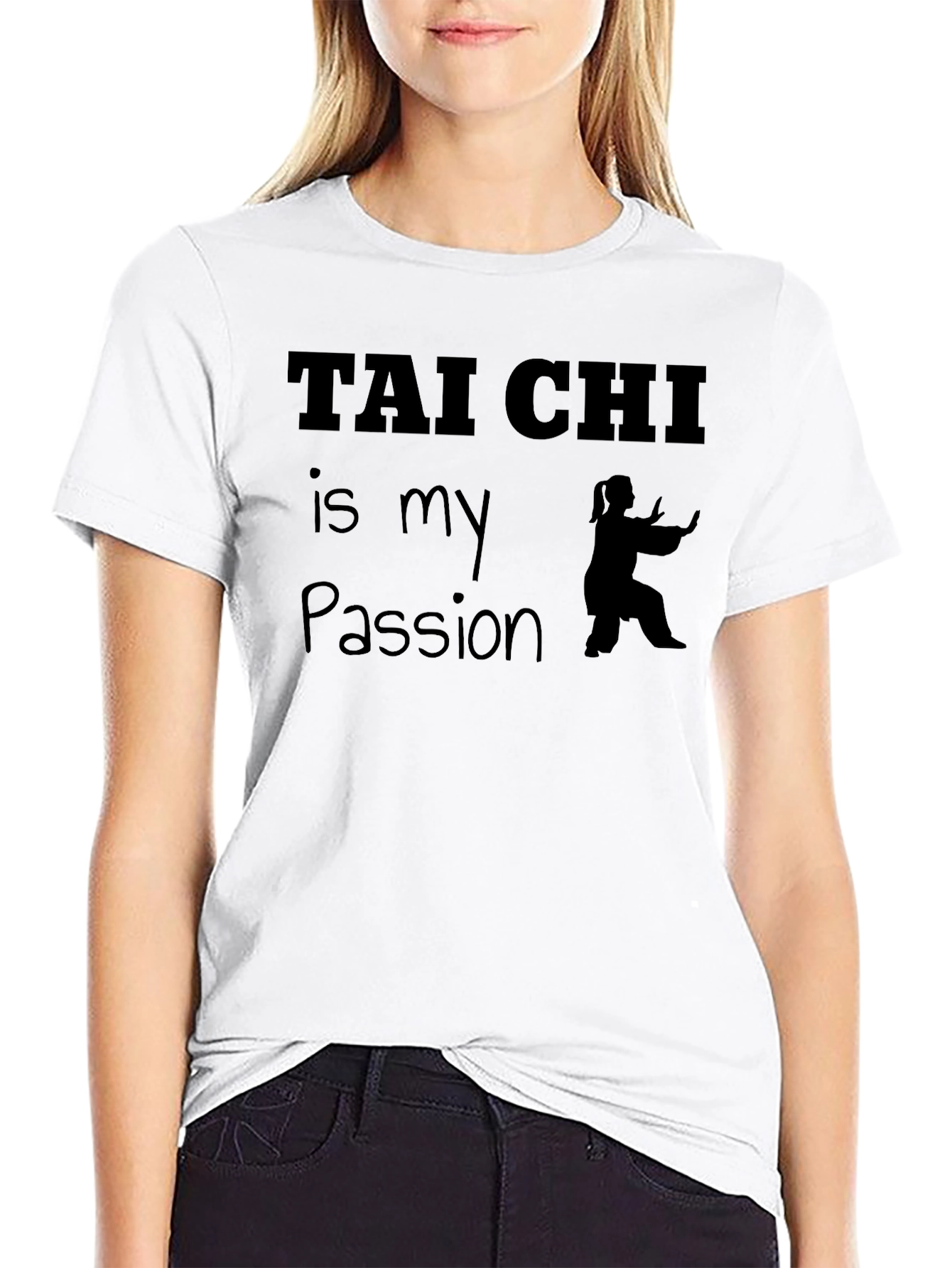 Tai Chi is My Passion Black T-Shirt