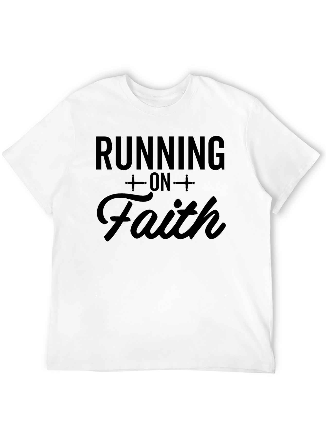 Running on Faith Graphic T-Shirt