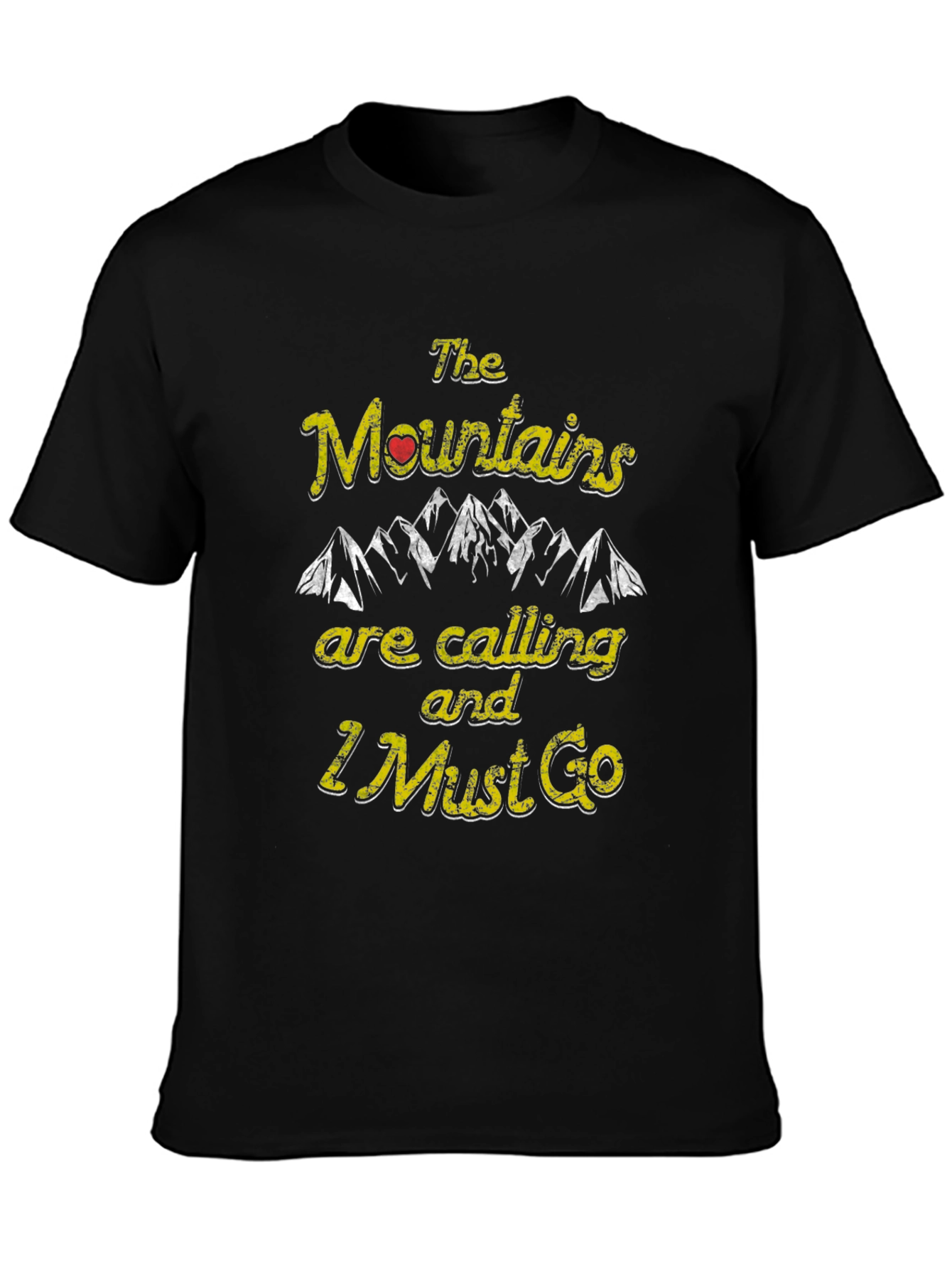 Mountains Are Calling Graphic Tee - Adventure Shirt