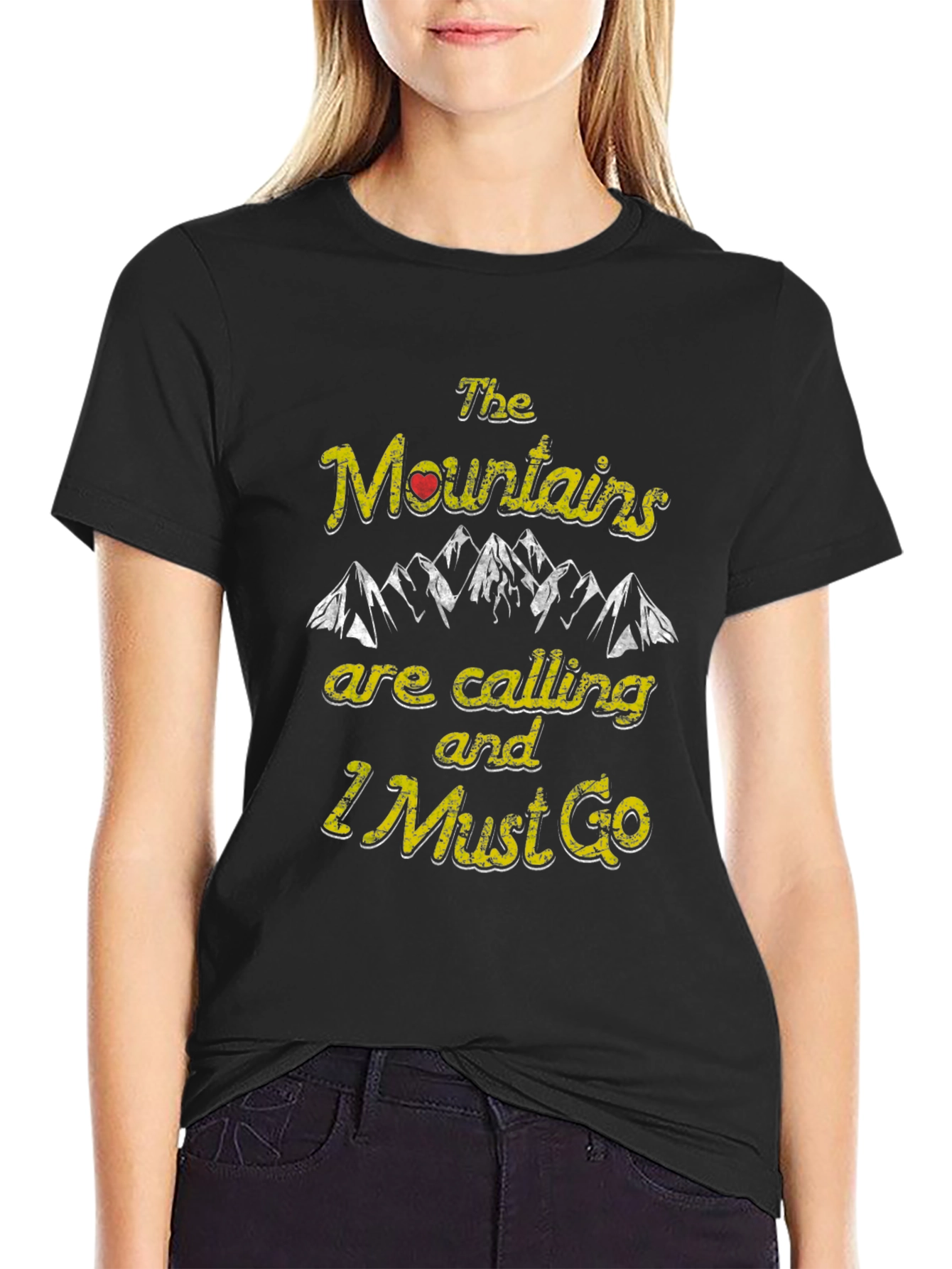 Mountains Are Calling Graphic Tee - Adventure Shirt
