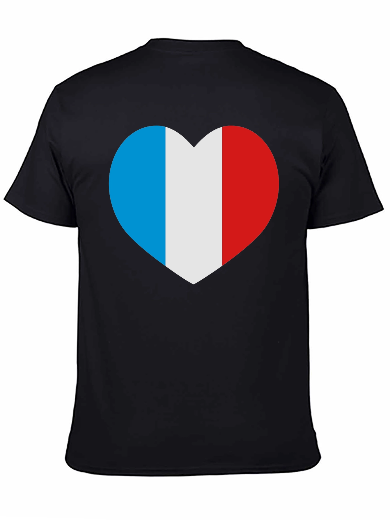 France Flag Heart T-Shirt