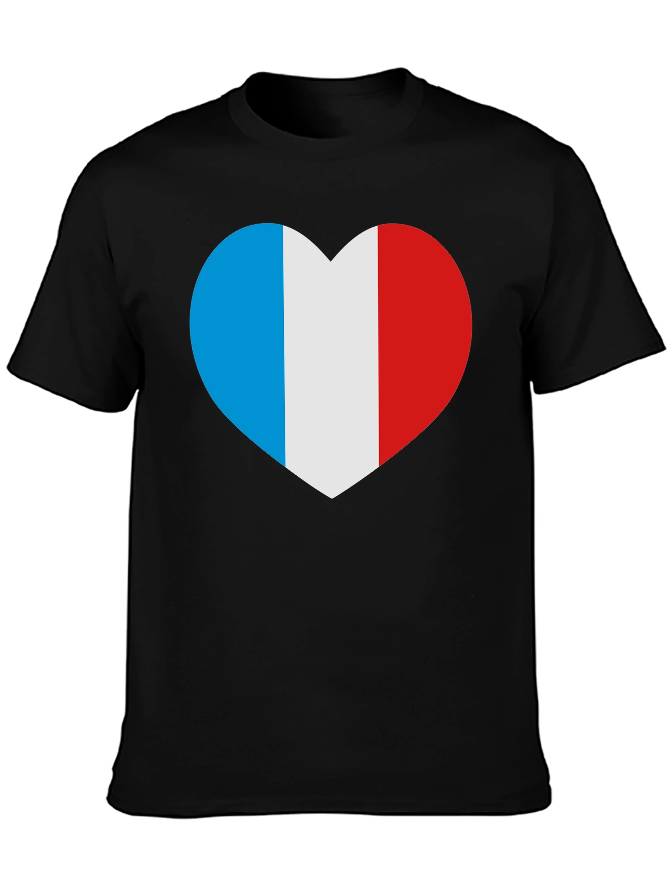 France Flag Heart T-Shirt
